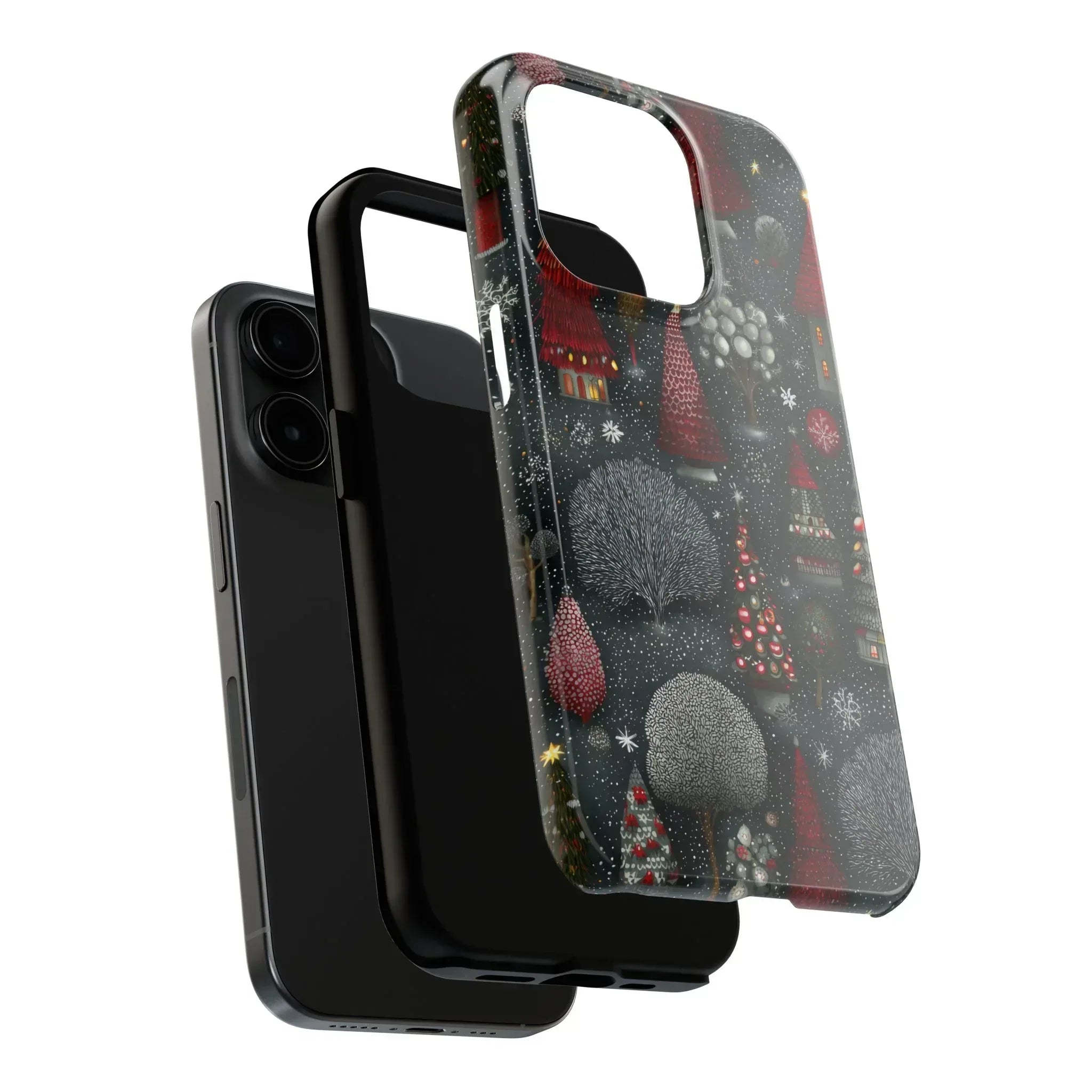 Frosted Fir Magic Phone Case for iPhone 11-17 - KARARMDESIGN
