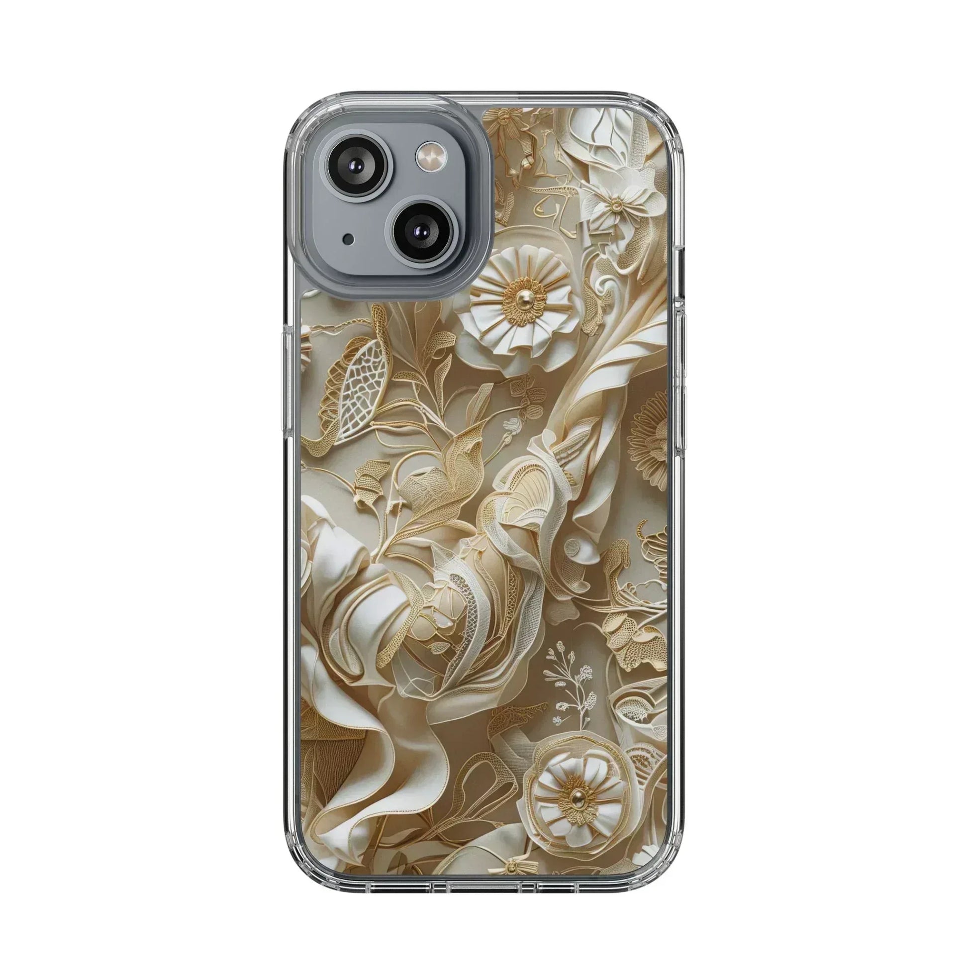 Minimalist Clear Phone Case for iPhone 12-16 and Samsung Galaxy S21 - KARARMDESIGN