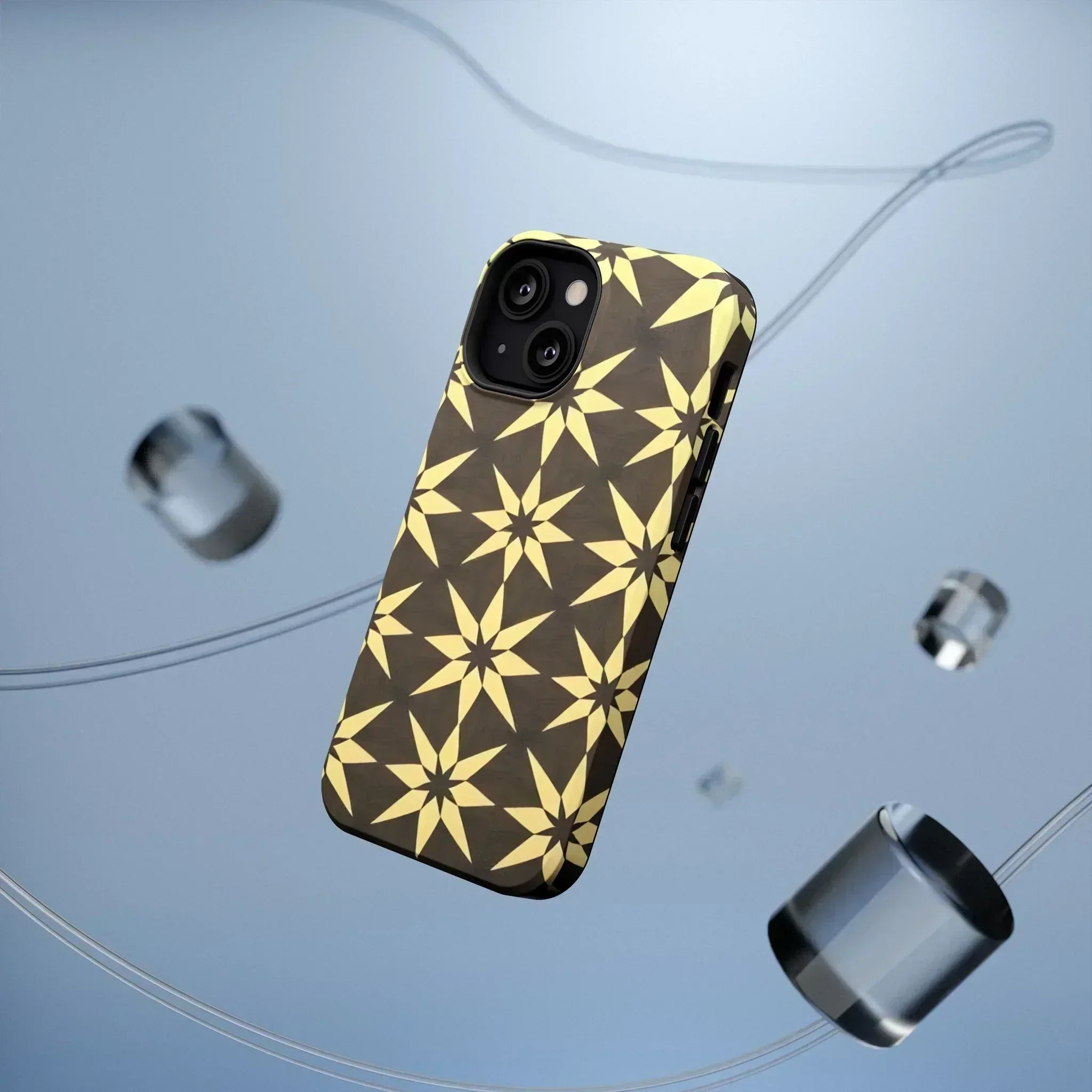 Star Phone Case for iPhone 12-16 and Samsung Galaxy S21-S22 - KARARMDESIGN