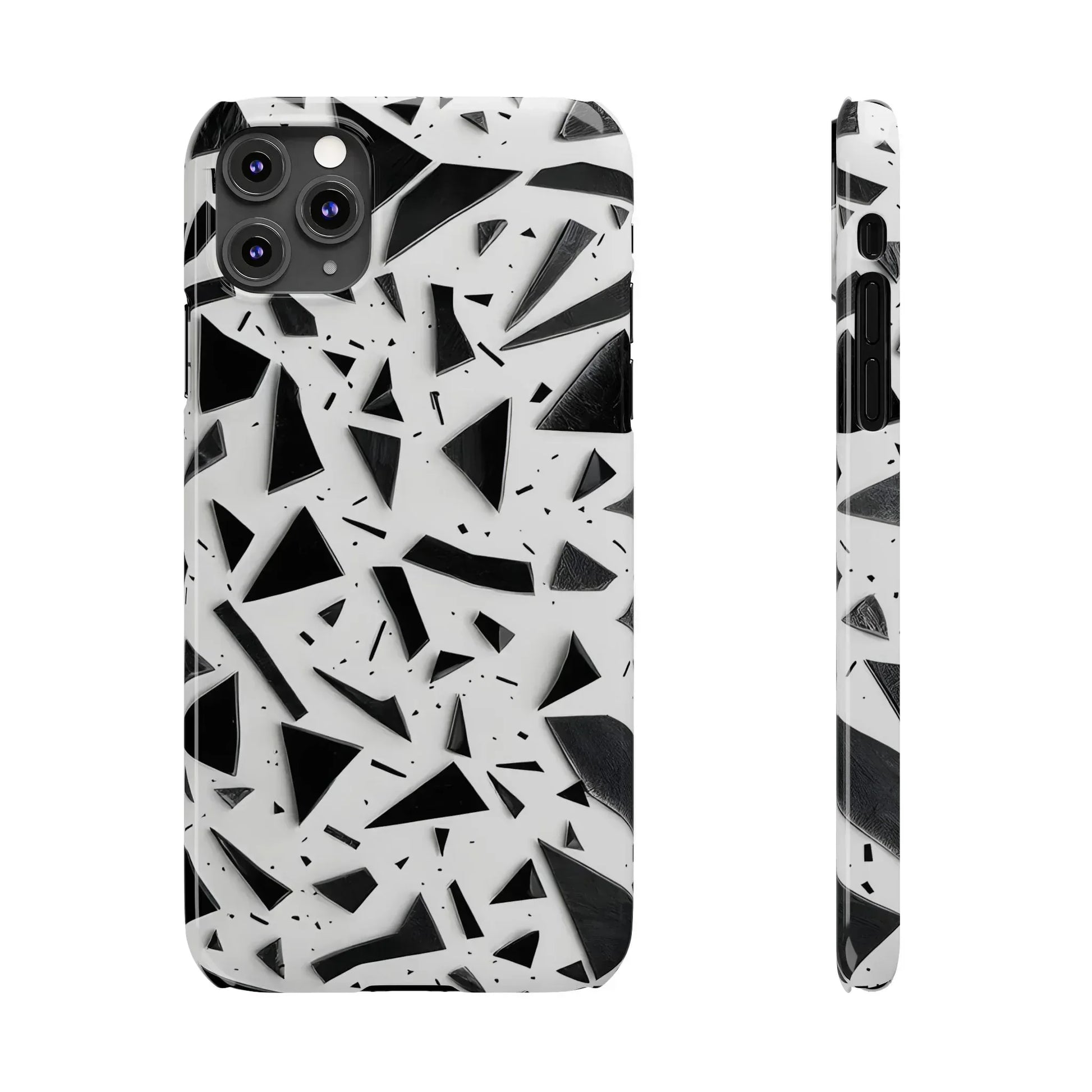Abstract Slim Phone Case for iPhone 11-17 - KARARMDESIGN