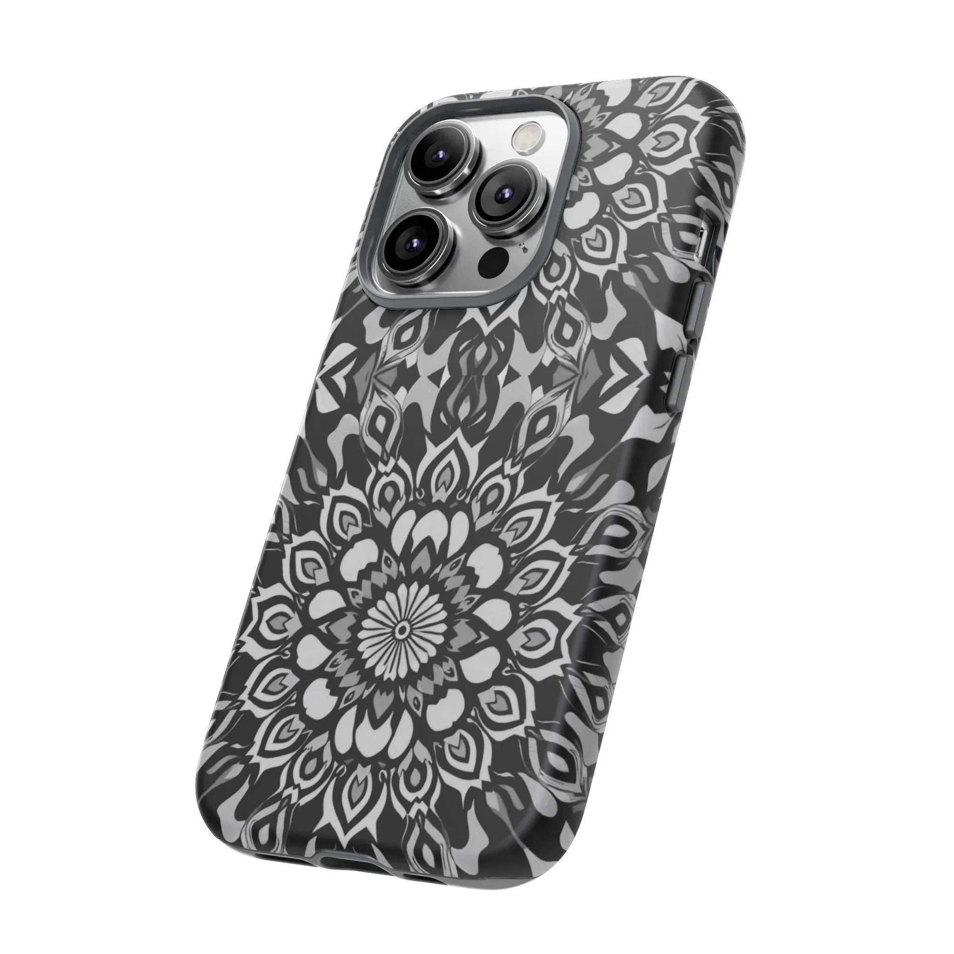 Mandala Phone Case for iPhone and Galaxy - KARARMDESIGN