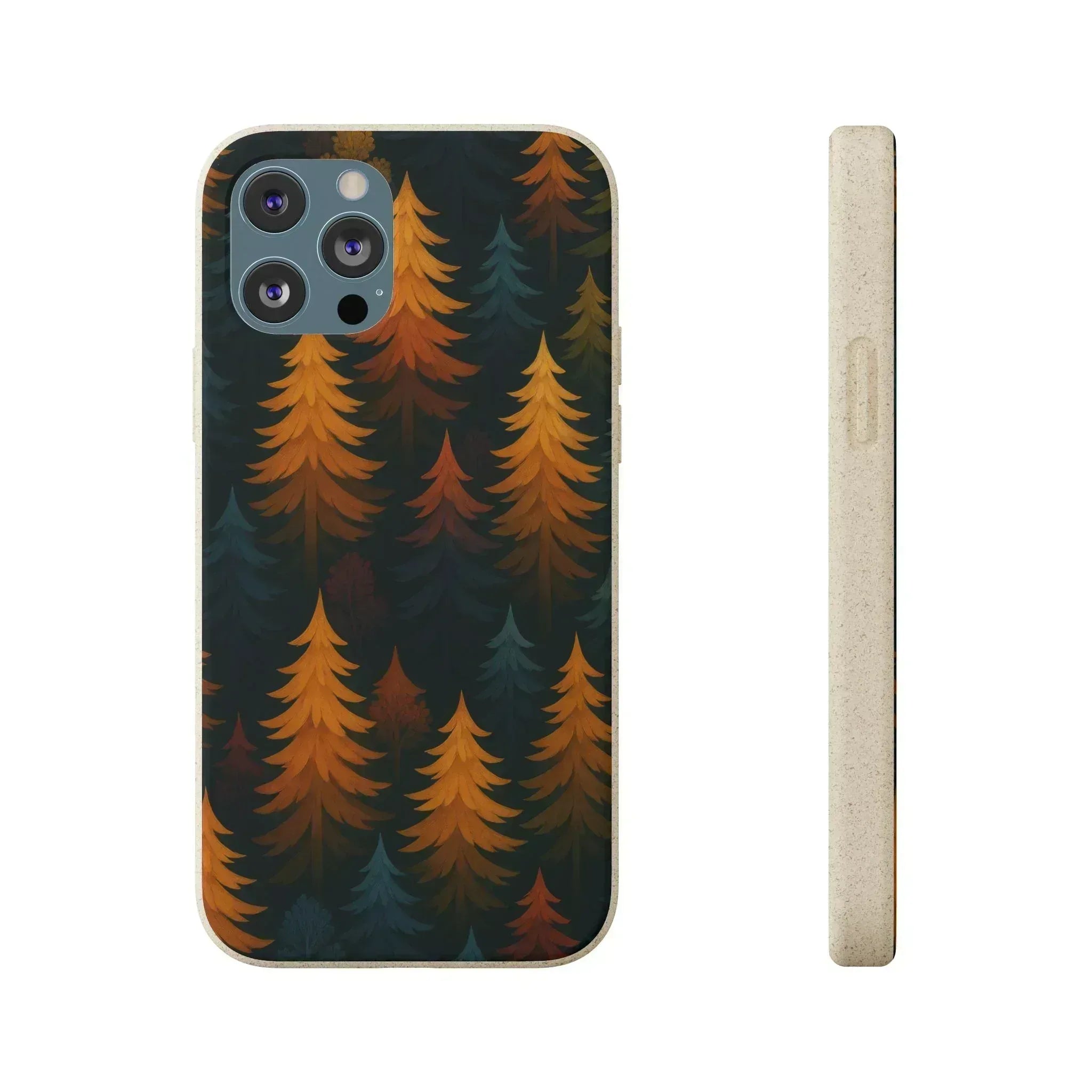 Eco Forest Biodegradable Phone Case for iPhone 11-16 and Galaxy S20-S22 - KARARMDESIGN
