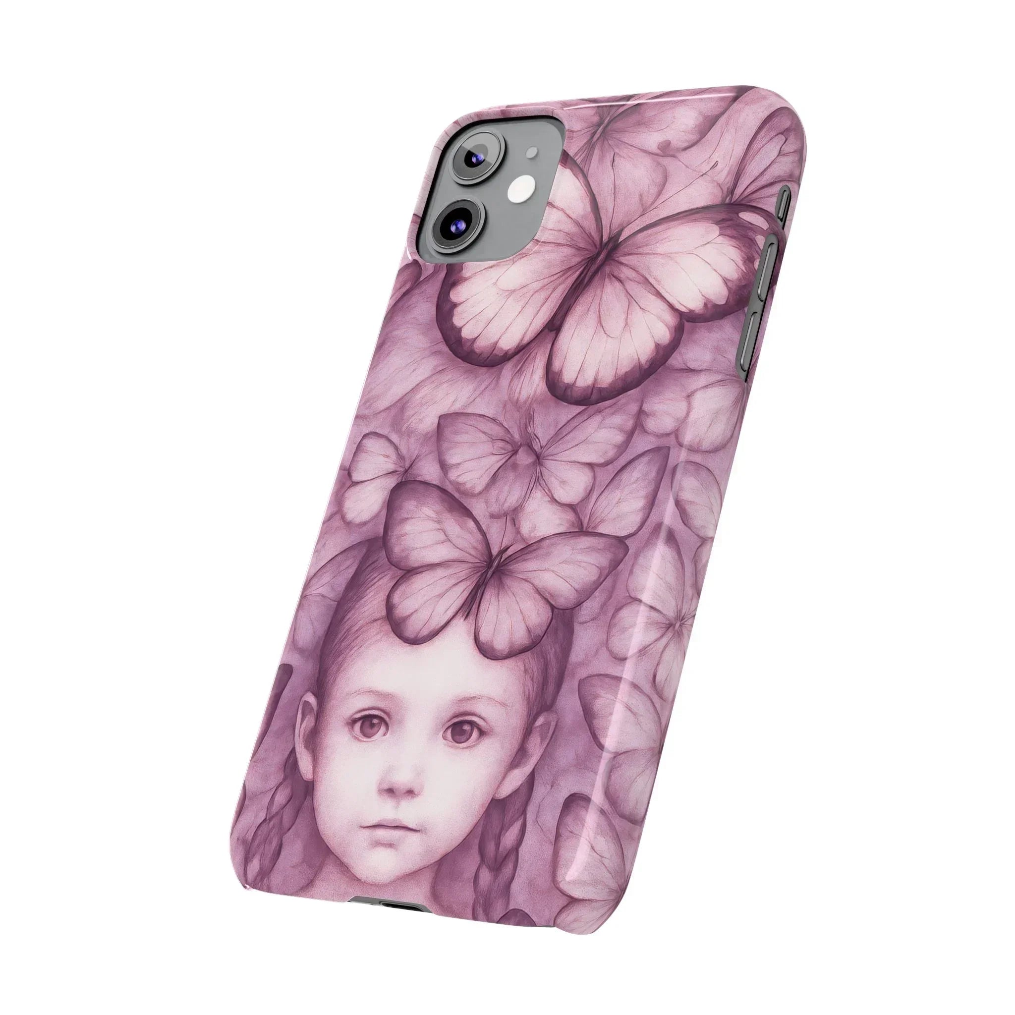 Mystic Girl Phone Case for iPhone 7-17 Models - KARARMDESIGN