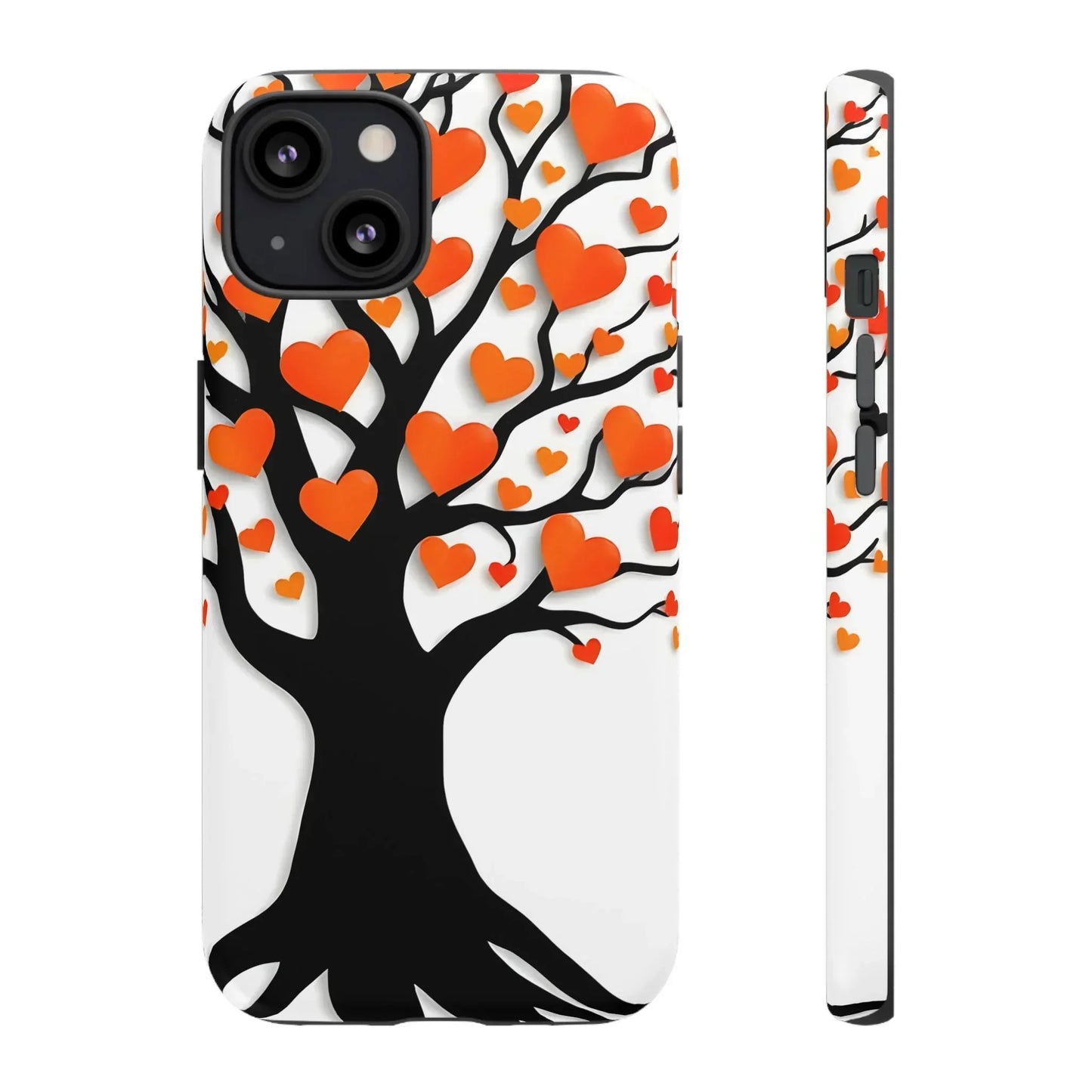 Heart Design Phone Case for iPhone 8–16 and Galaxy S10–S25 Models - KarArmDesign