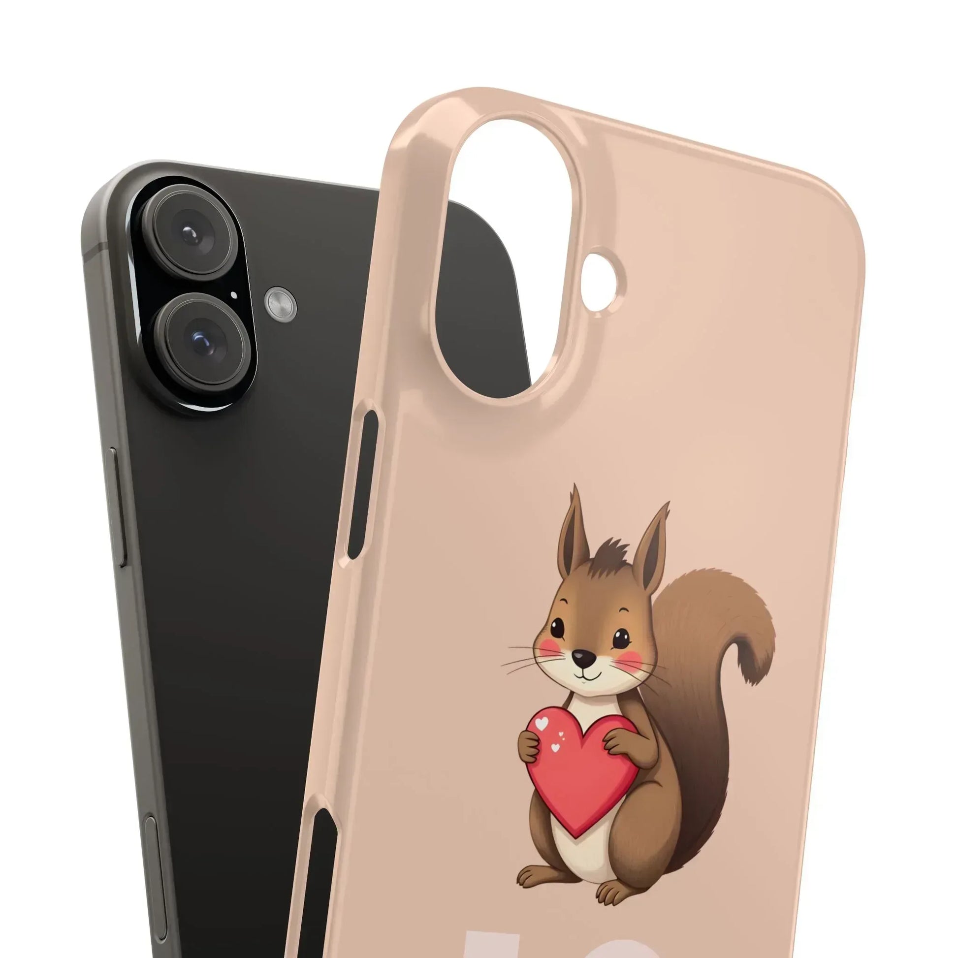 Cute Squirrel Phone Case for iPhone 11-17 - KARARMDESIGN