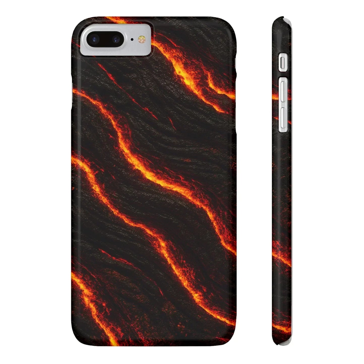 Lava Pulse Phone Case for iPhone 7-17 Models - KarArmDesign
