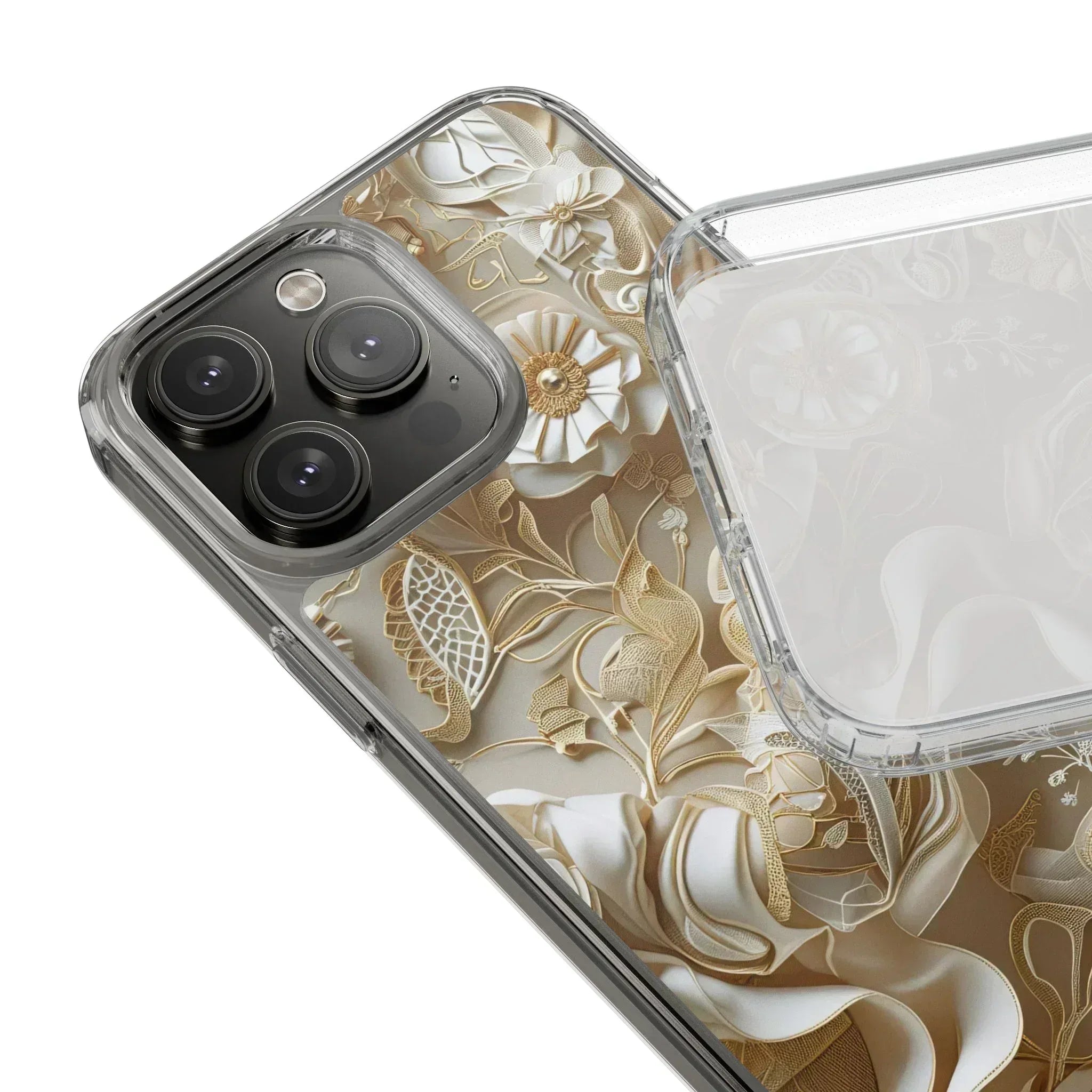 Minimalist Clear Phone Case for iPhone 12-16 and Samsung Galaxy S21 - KARARMDESIGN