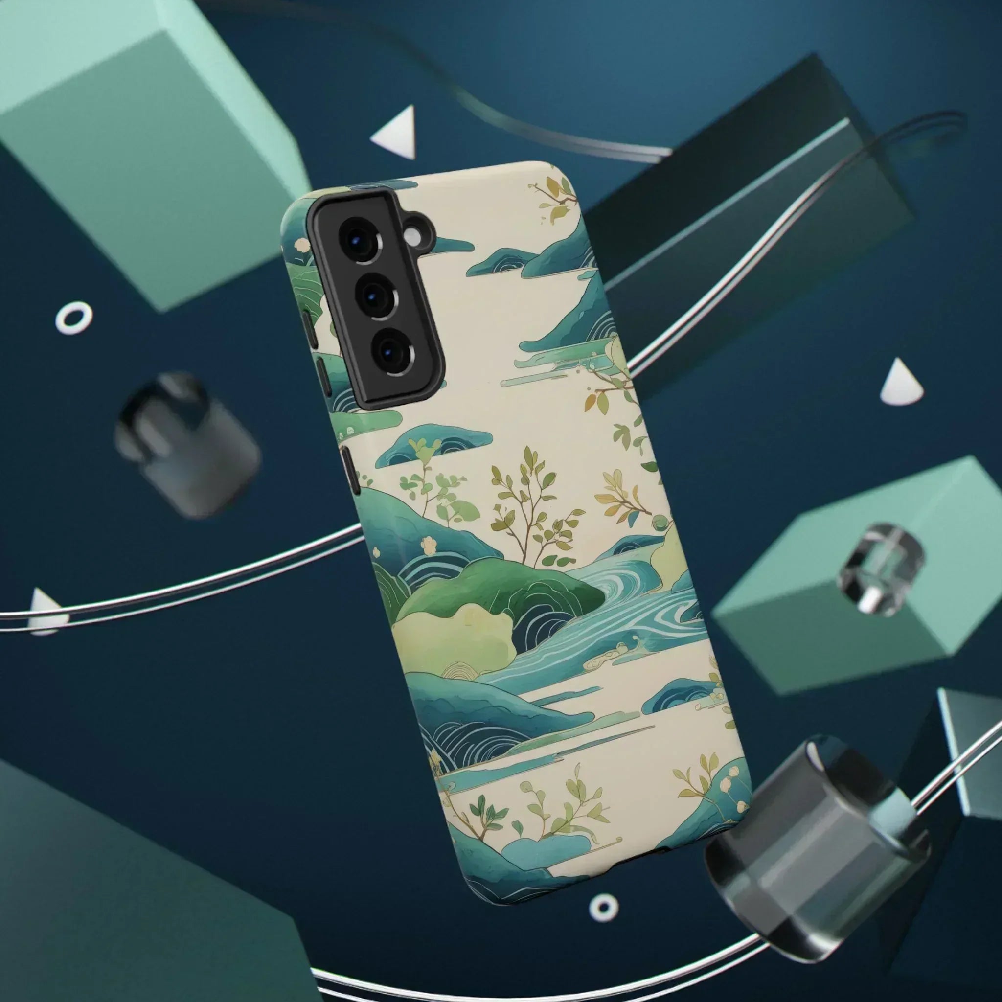 Nature Landscape Phone Case for iPhone 12-16 and Galaxy S21-S22 - KARARMDESIGN