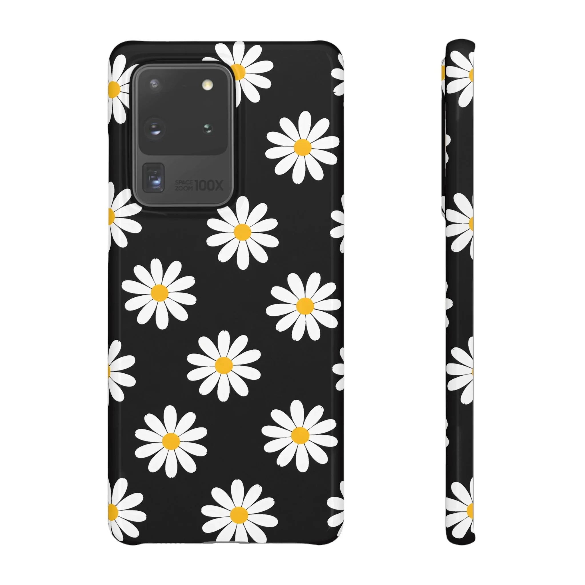 Daisy Charm Phone Case for iPhone 11-17 and Galaxy S20-S25 - KARARMDESIGN