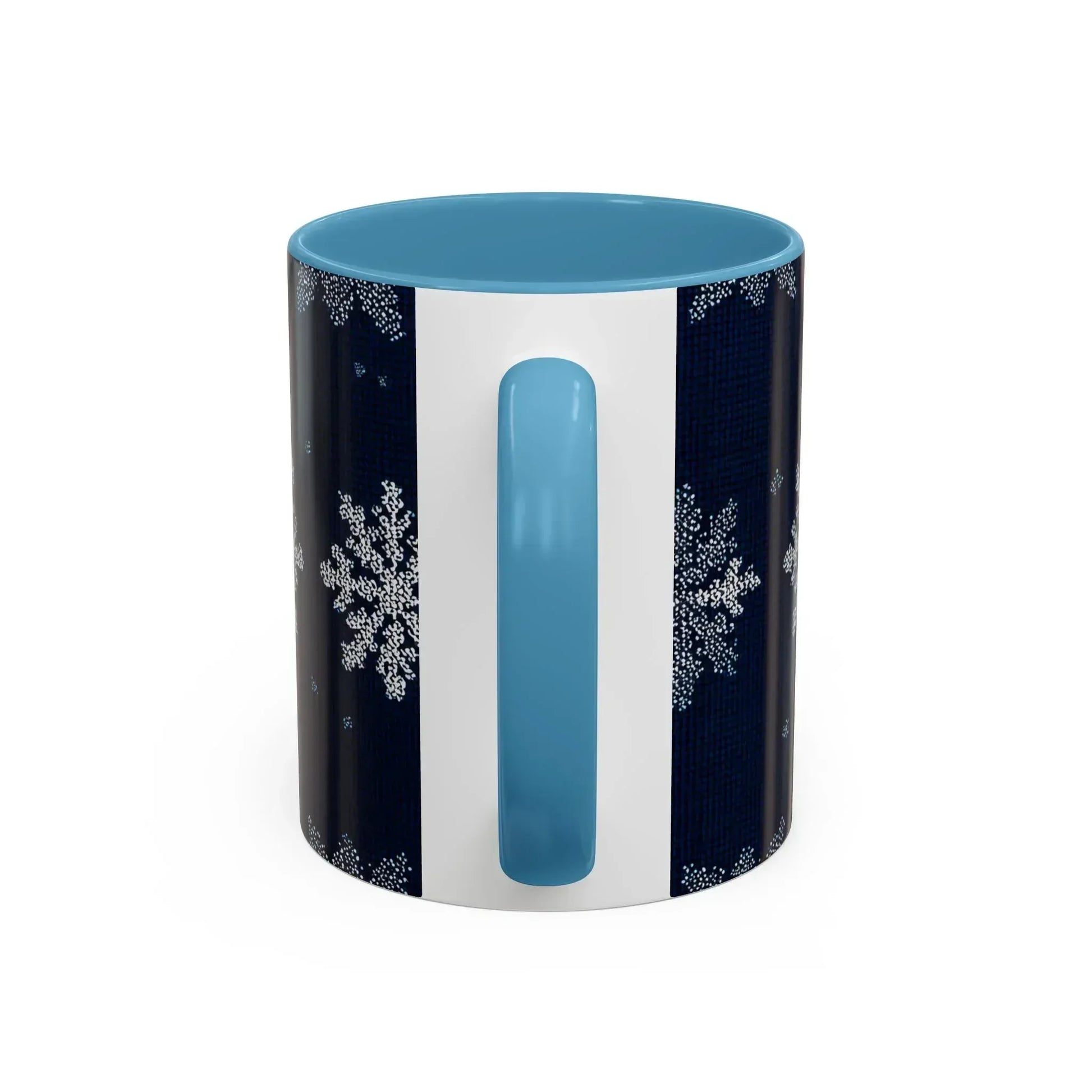 Snowflake Mug - Accent Coffee Mug (11, 15oz) - KARARMDESIGN