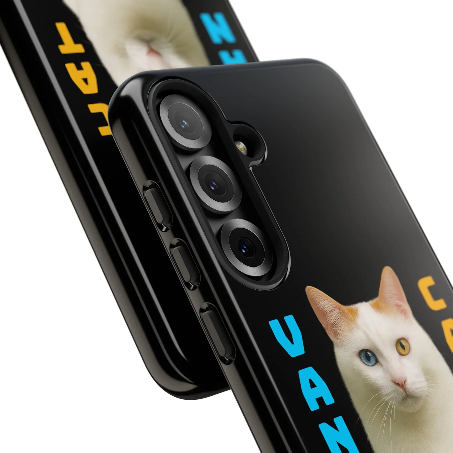 VAN CAT Phone Case for iPhone 8-16 and Samsung Galaxy S20-S25 Models