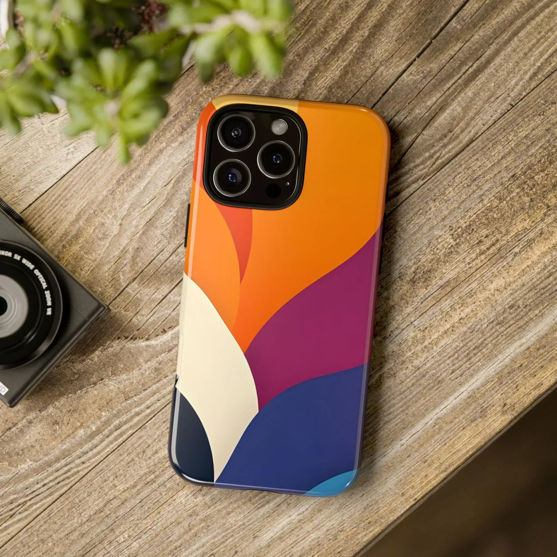 Vibrant Abstract Design Phone Case for iPhone and Samsung Galaxy - KarArmDesign