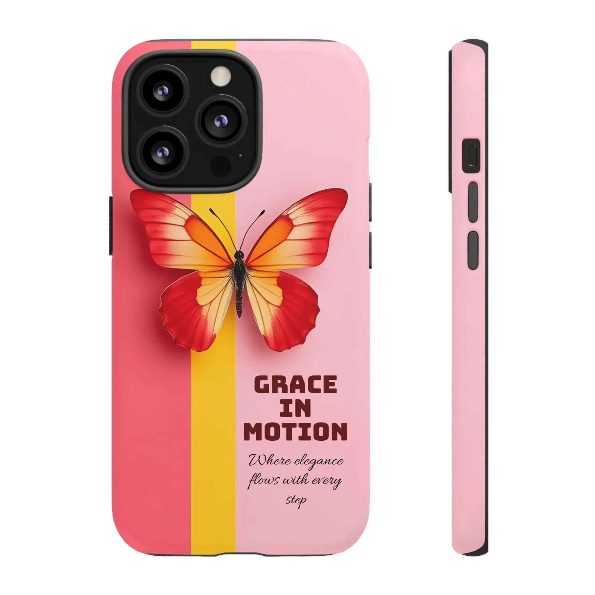 Grace in Motion – Elegant Phone Case for iPhone, Galaxy & Pixel - KARARMDESIGN