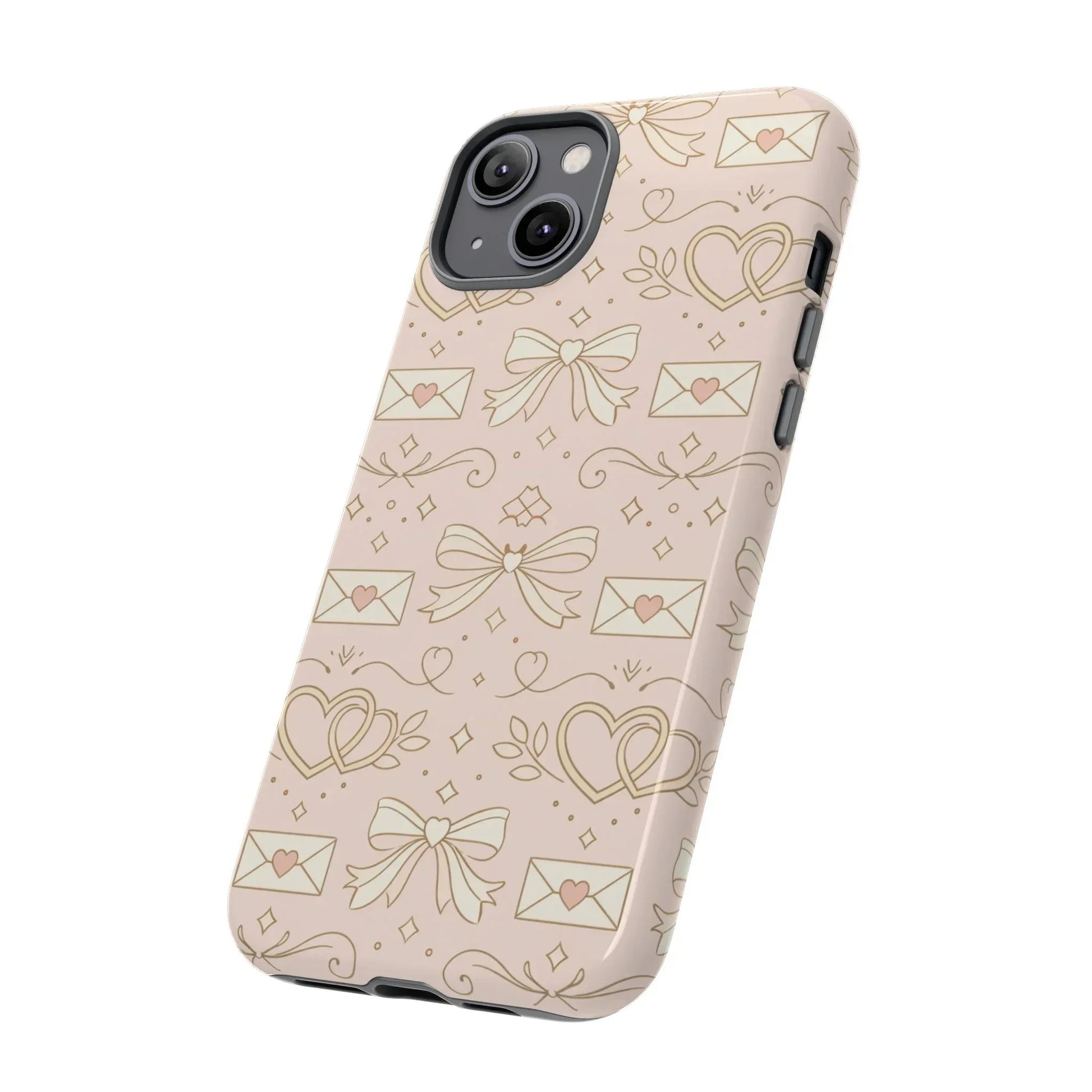 Sweet Romance Tough Phone Case for iPhone 11–17 & Galaxy S10–S25 - KARARMDESIGN