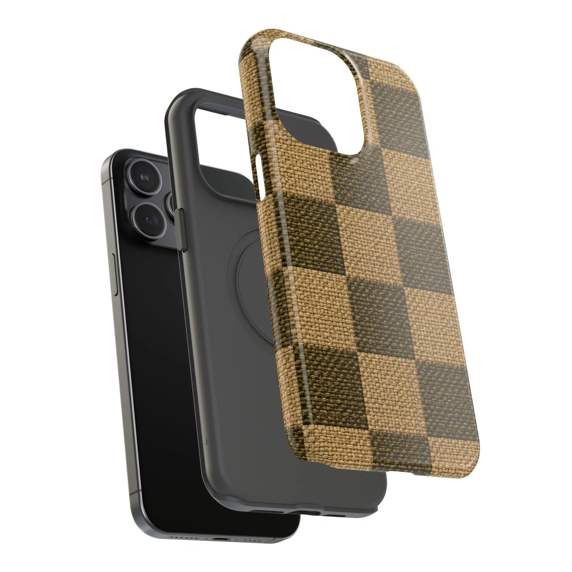 Rustic Woven Phone Case for iPhone 11-17 and Galaxy S21-S22 - KARARMDESIGN