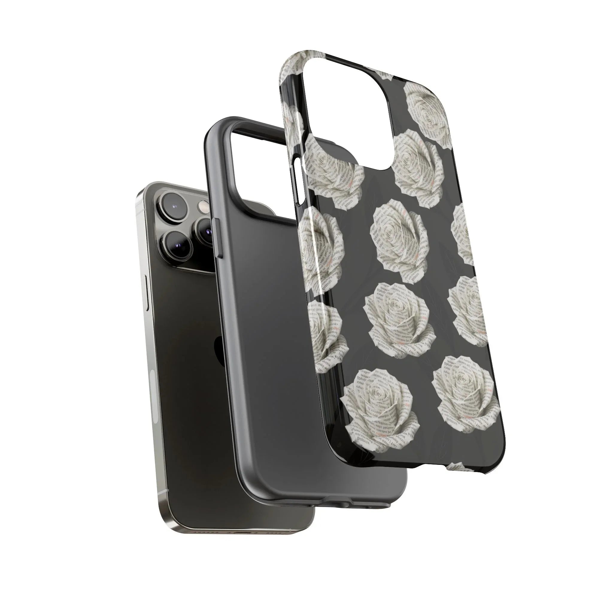 Silent Bloom Phone Case for iPhone 8-17 and Google Pixel 3-9 - KARARMDESIGN