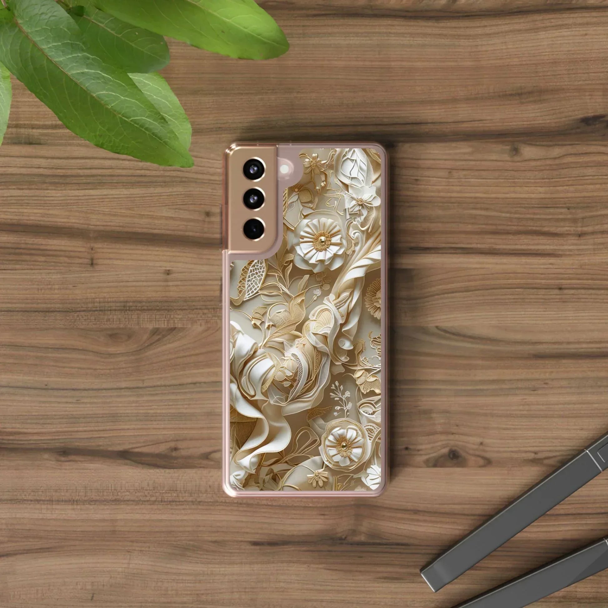 Minimalist Clear Phone Case for iPhone 12-16 and Samsung Galaxy S21 Models - KarArmDesign