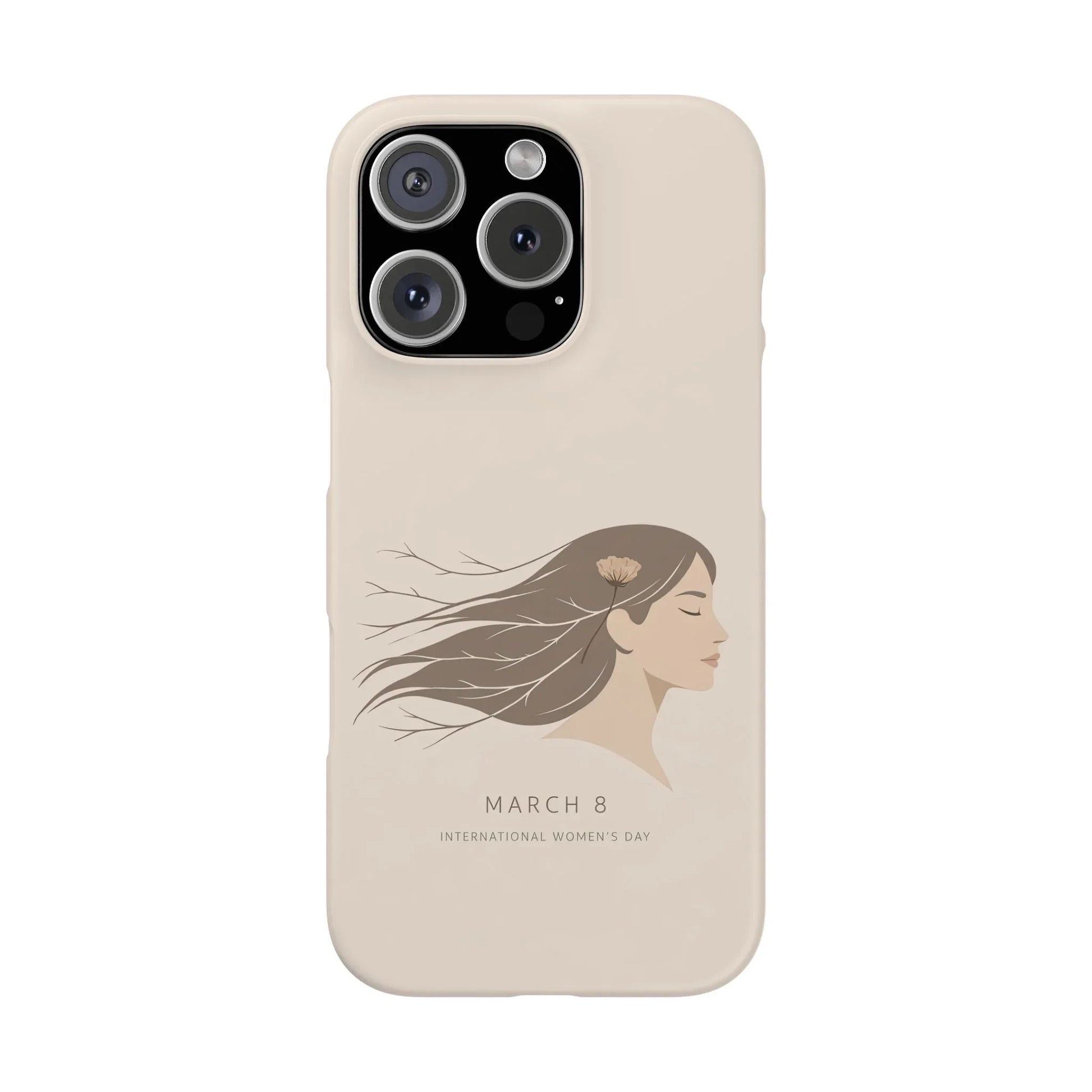 Graceful Strength Phone Case for iPhone 11-17 and Galaxy S20-25 - KARARMDESIGN