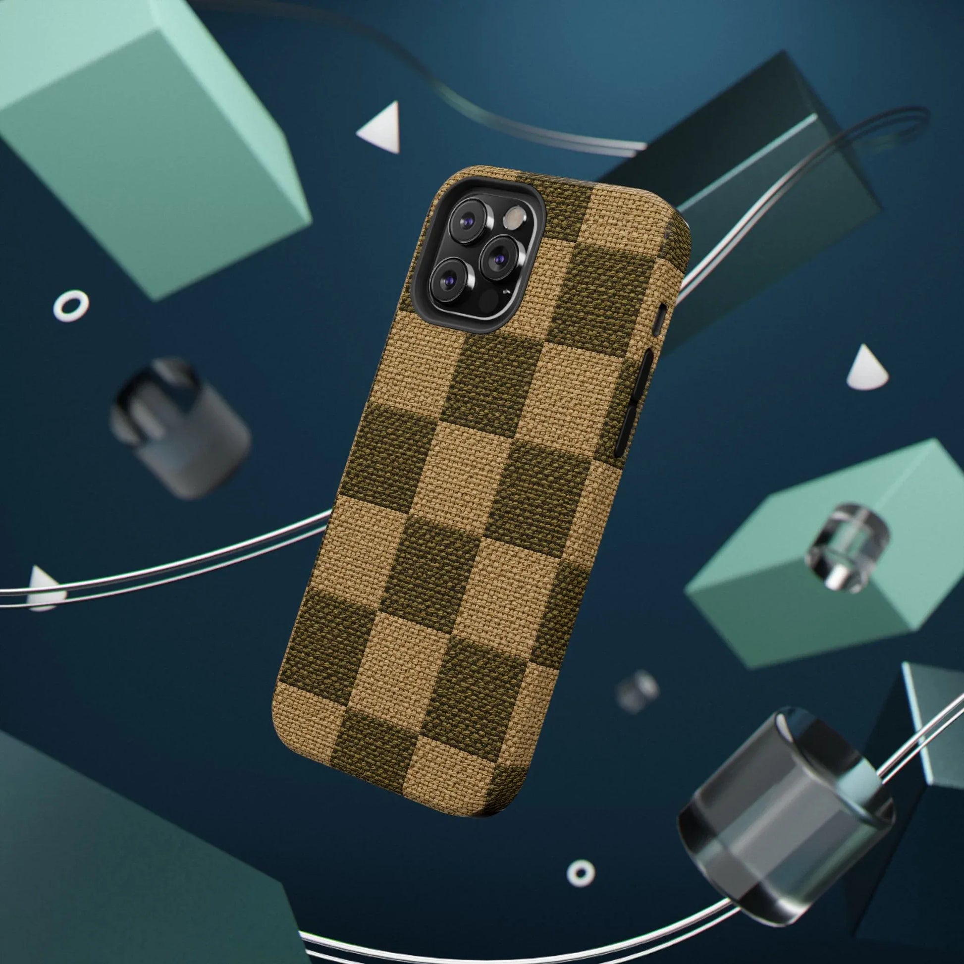 Rustic Woven Phone Case for iPhone 11-17 and Galaxy S21-S22 - KARARMDESIGN