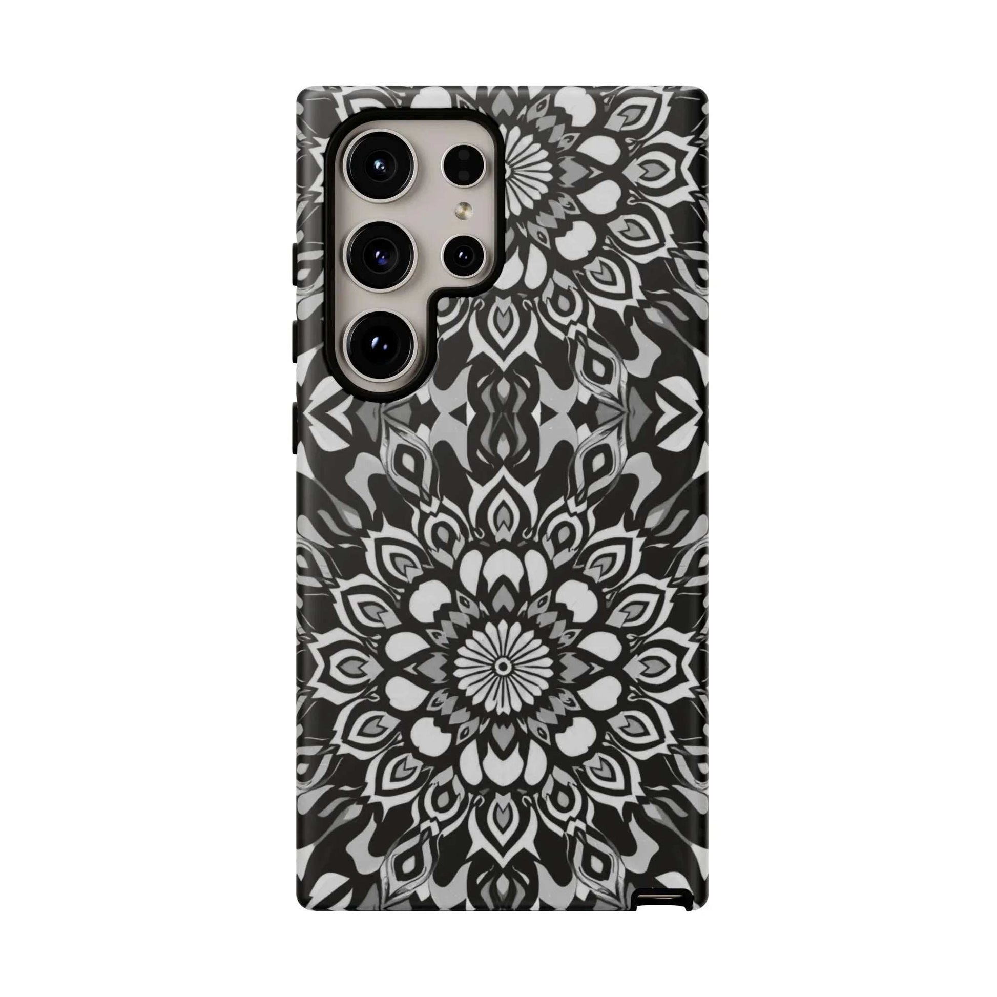 Mandala Phone Case for iPhone and Galaxy - KARARMDESIGN