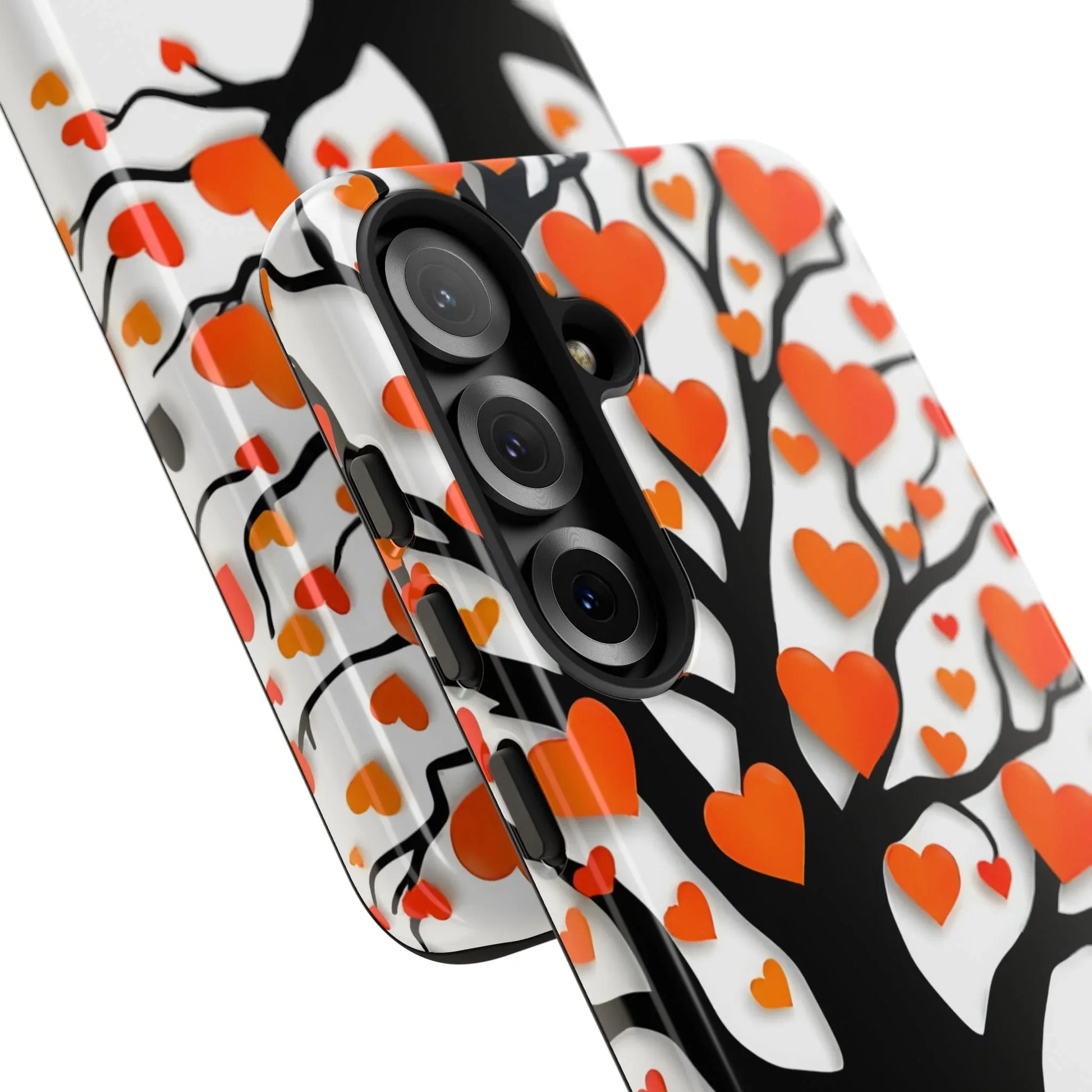 Heart Design Phone Case for iPhone 11–17 and Galaxy S20–S25 - KARARMDESIGN