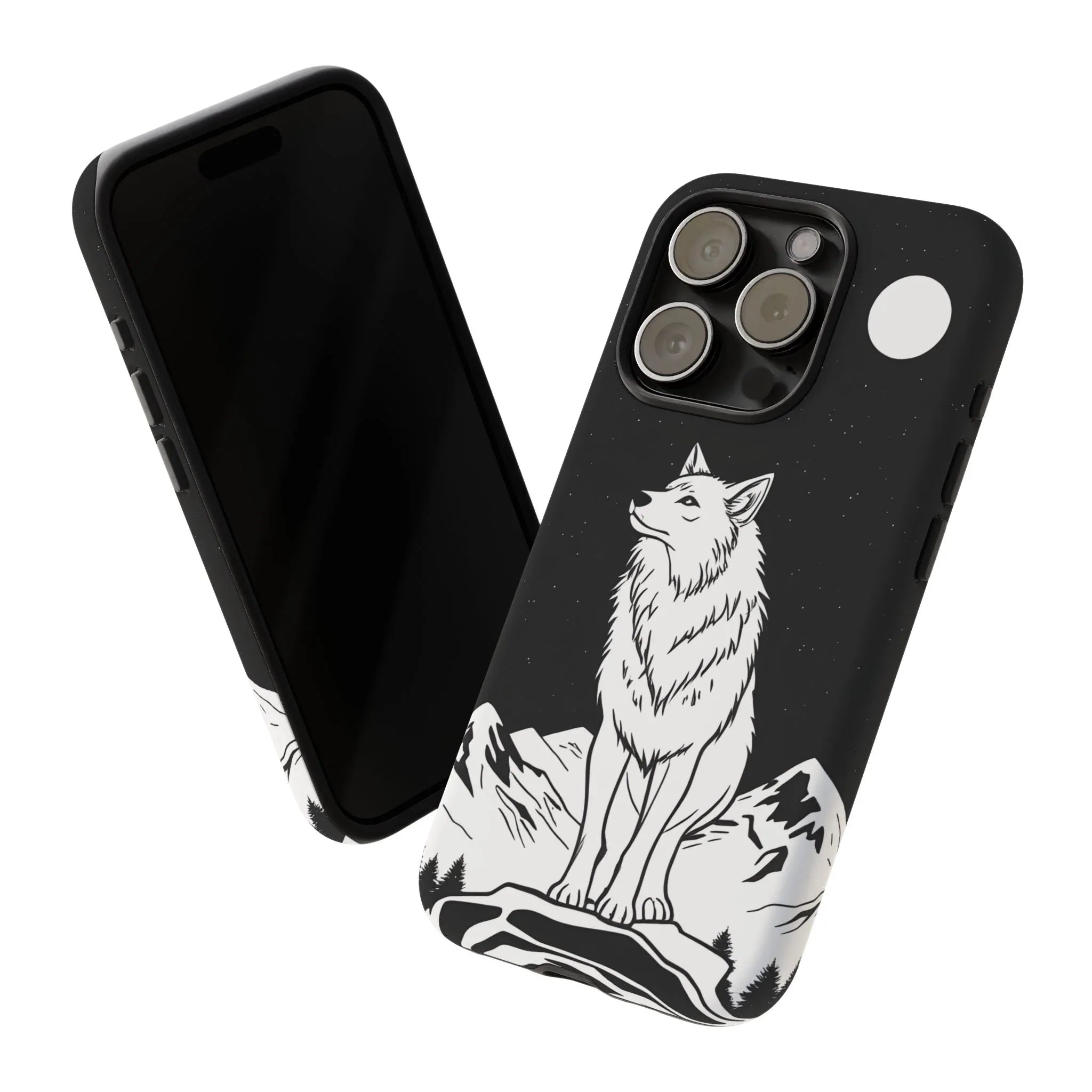 Majestic Wolf Phone Case for iPhone and Galaxy - KARARMDESIGN