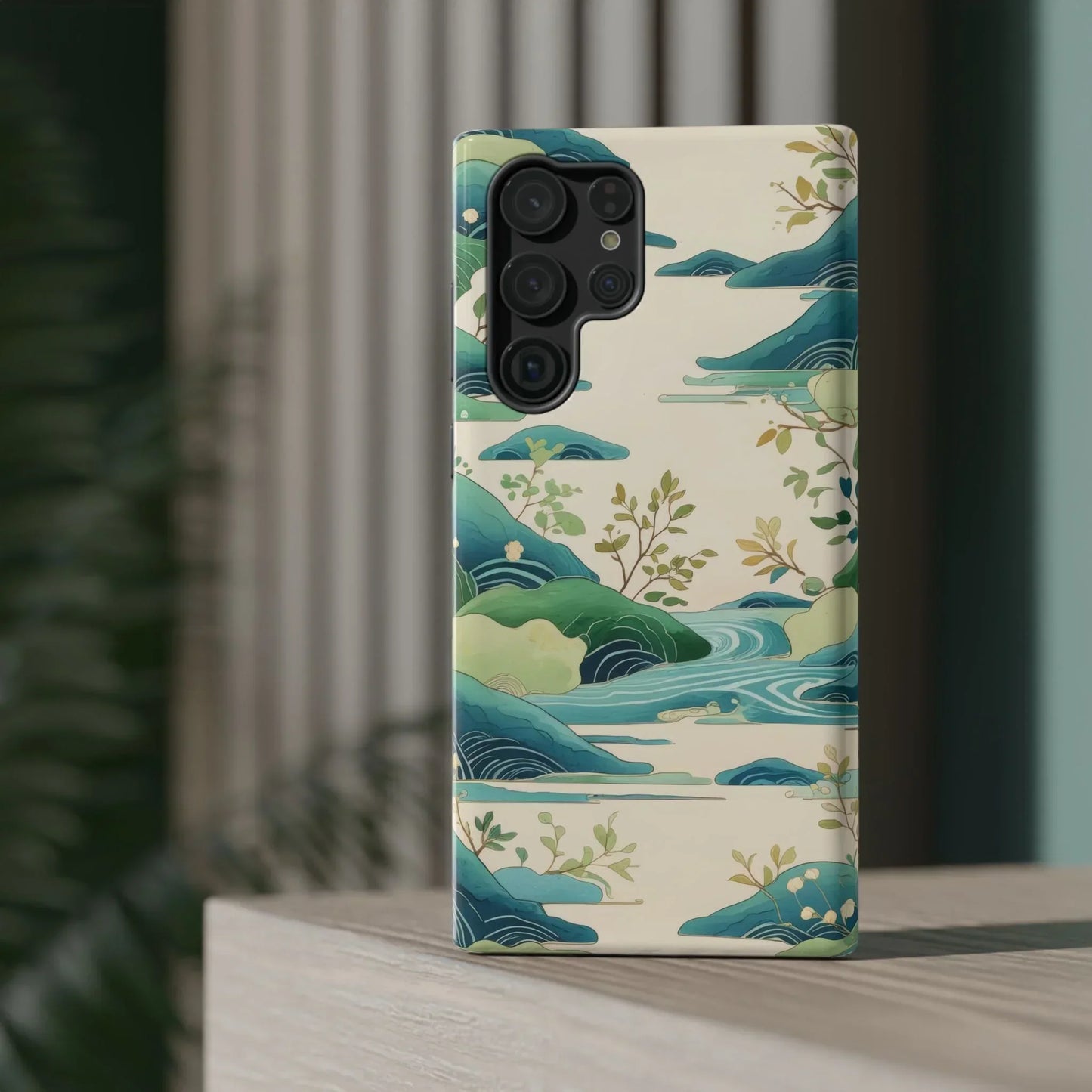 Nature Landscape Phone Case for iPhone 12-16 and Samsung Galaxy S21-S22 Models - KarArmDesign