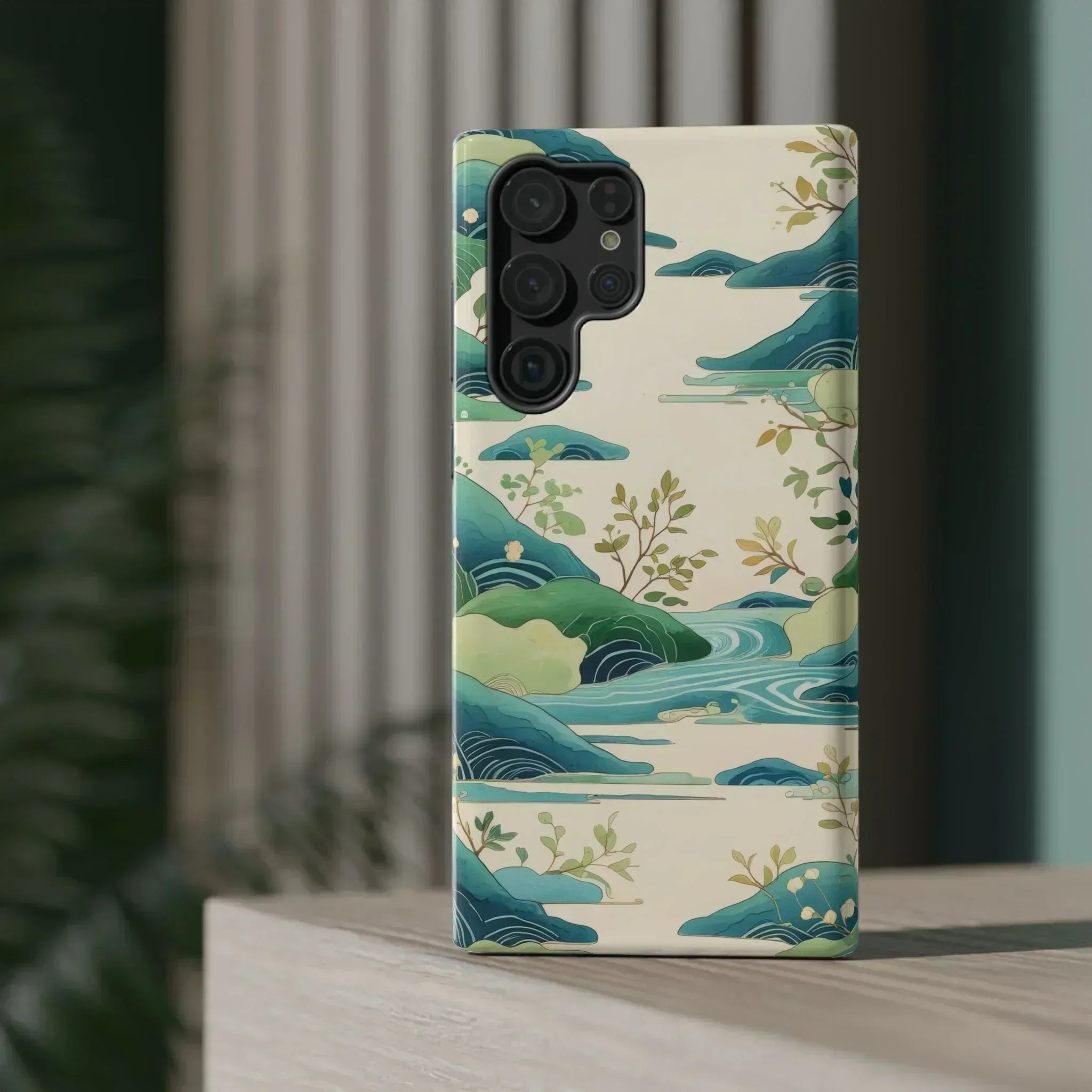 Nature Landscape Phone Case for iPhone 12-16 and Galaxy S21-S22 - KARARMDESIGN