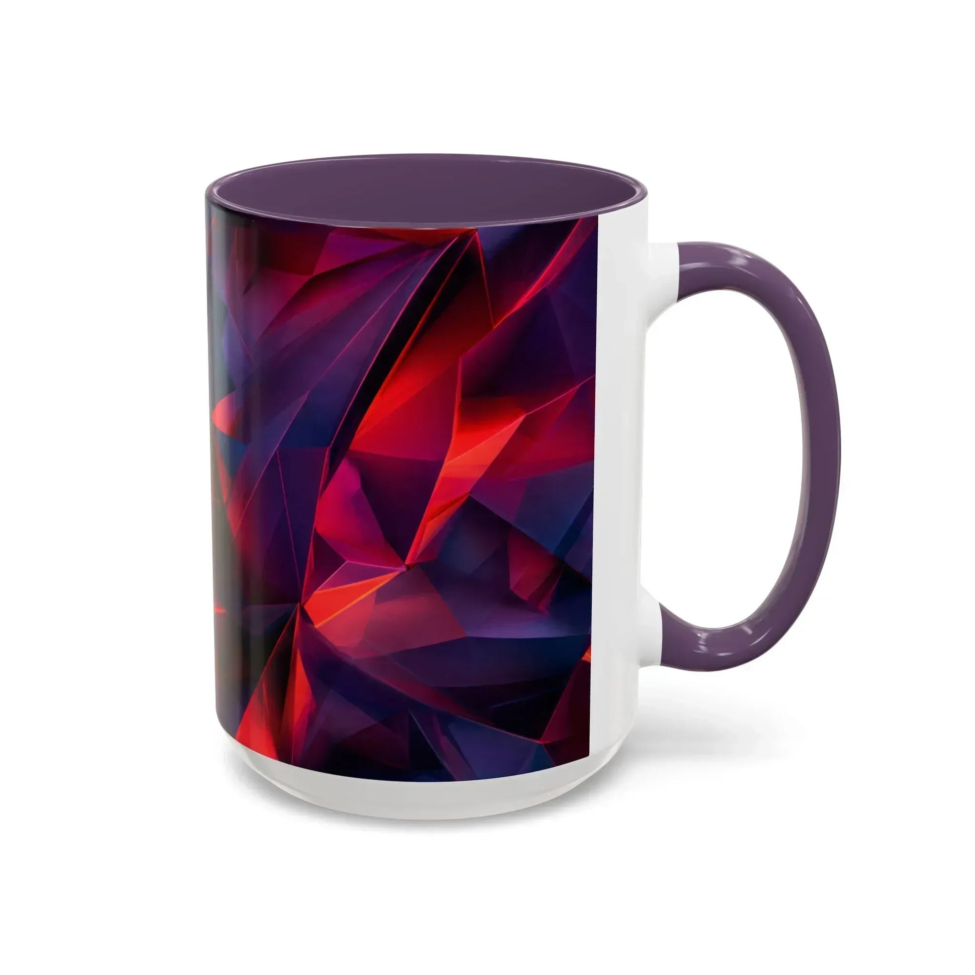 Crystalline Ember Ceramic Mug - Accent Coffee Mug (11, 15oz) - KARARMDESIGN
