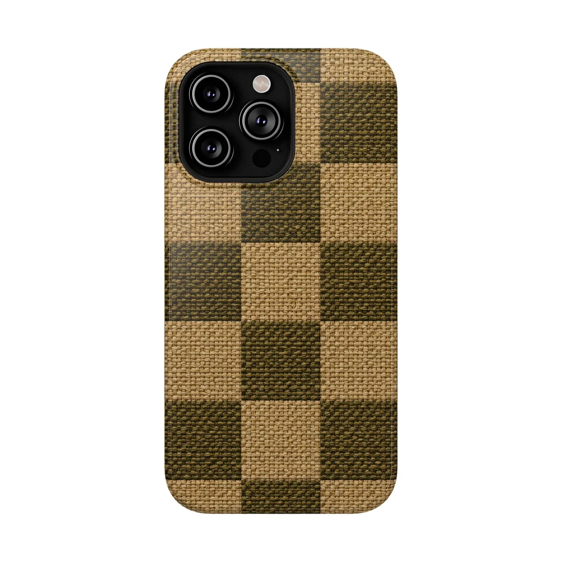 Rustic Woven Phone Case for iPhone 11-17 and Galaxy S21-S22 - KARARMDESIGN