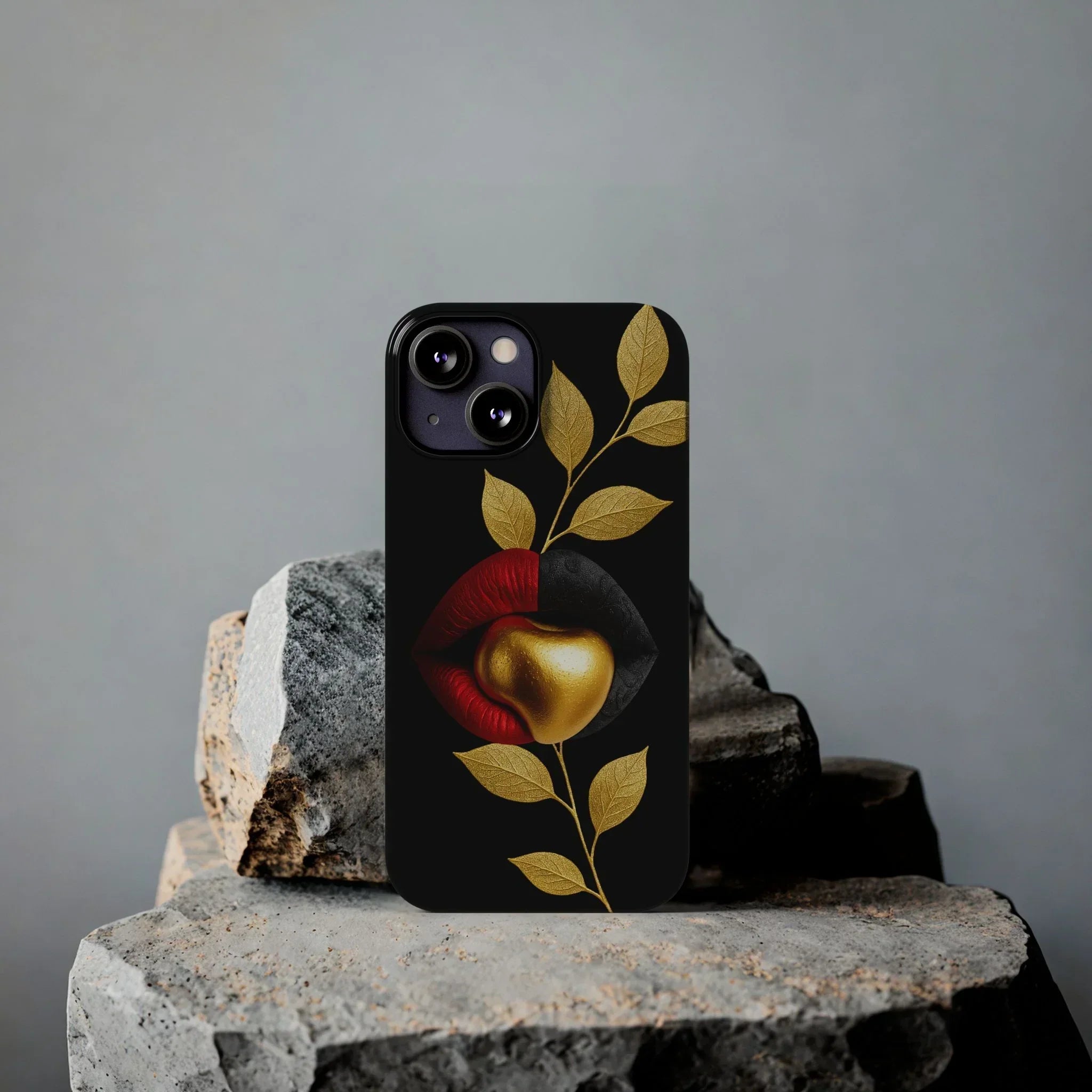 Gilded Expression Phone Case for iPhone 7-17 Models - KARARMDESIGN
