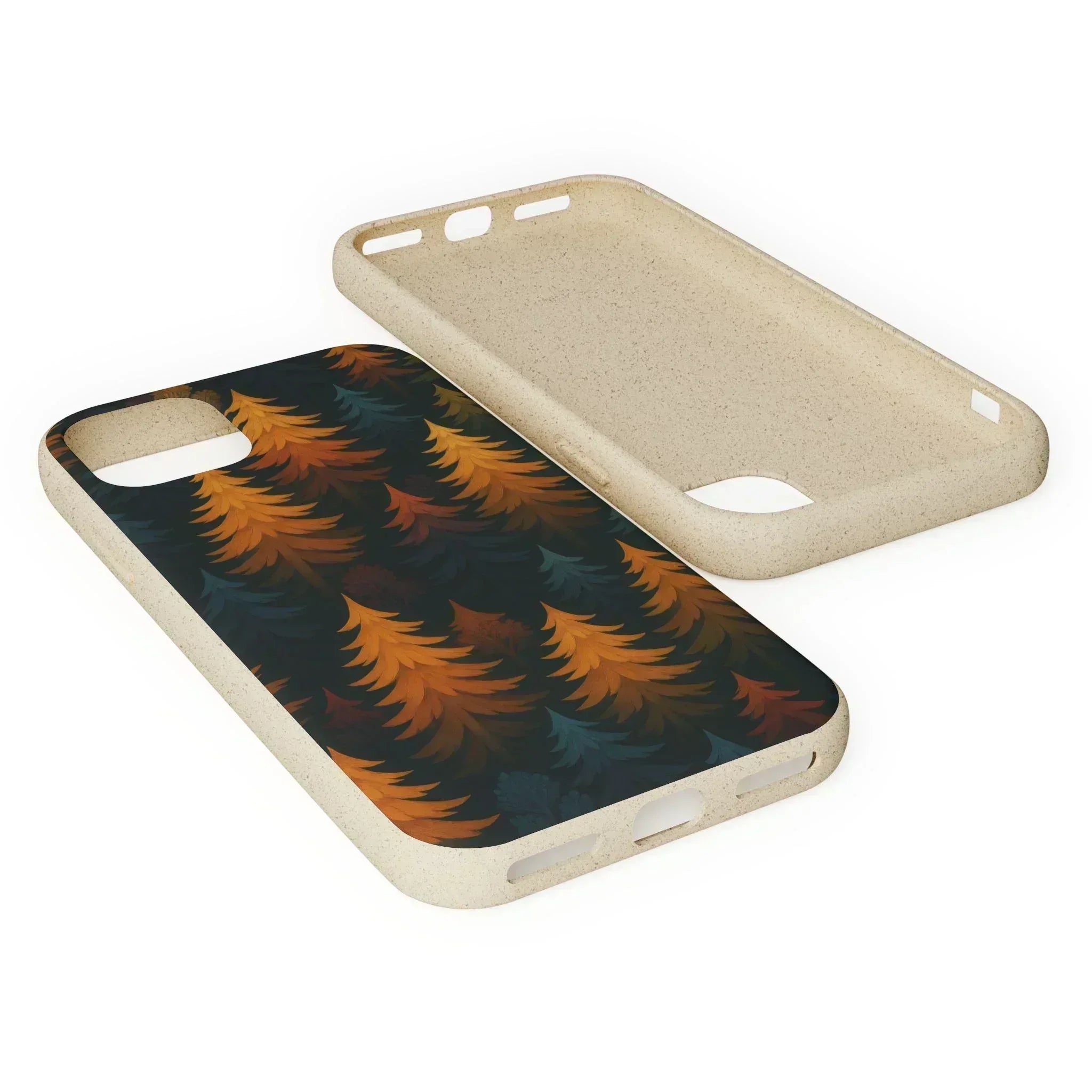 Eco Forest Biodegradable Phone Case for iPhone 11-16 and Galaxy S20-S22 - KARARMDESIGN