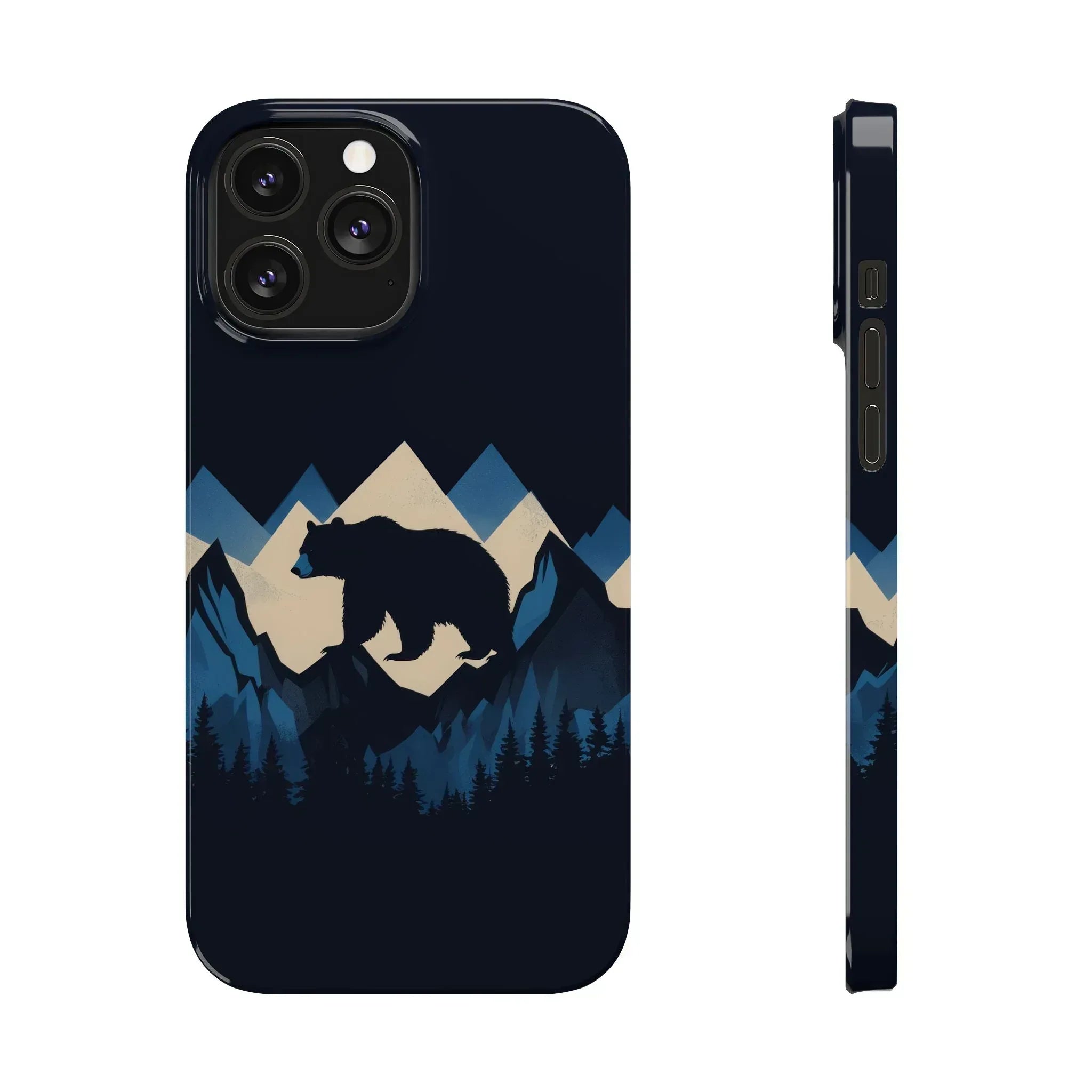 Wild Bear Phone Case for iPhone 11-17 - KARARMDESIGN