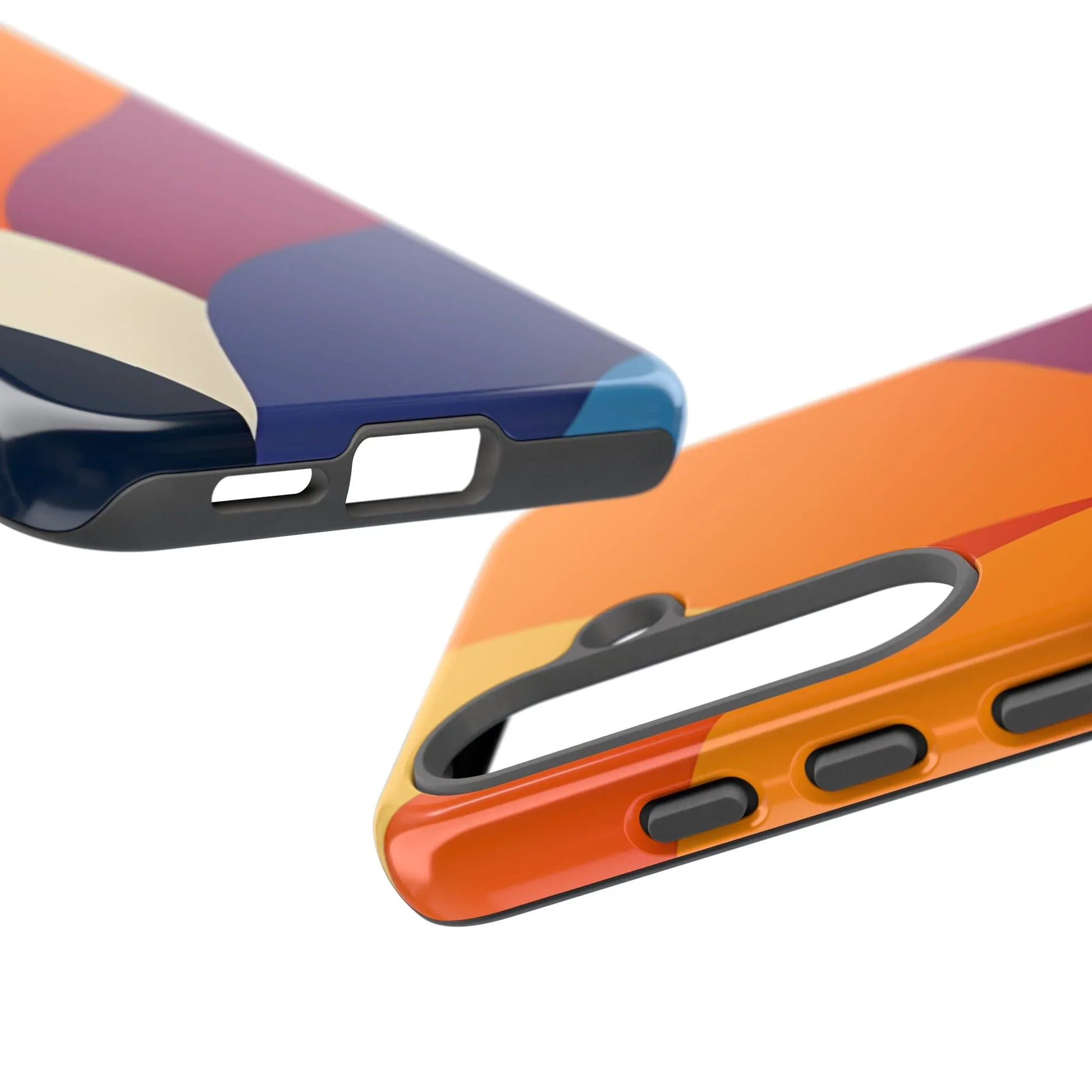 Vibrant Abstract Design Phone Case for iPhone and Galaxy - KARARMDESIGN