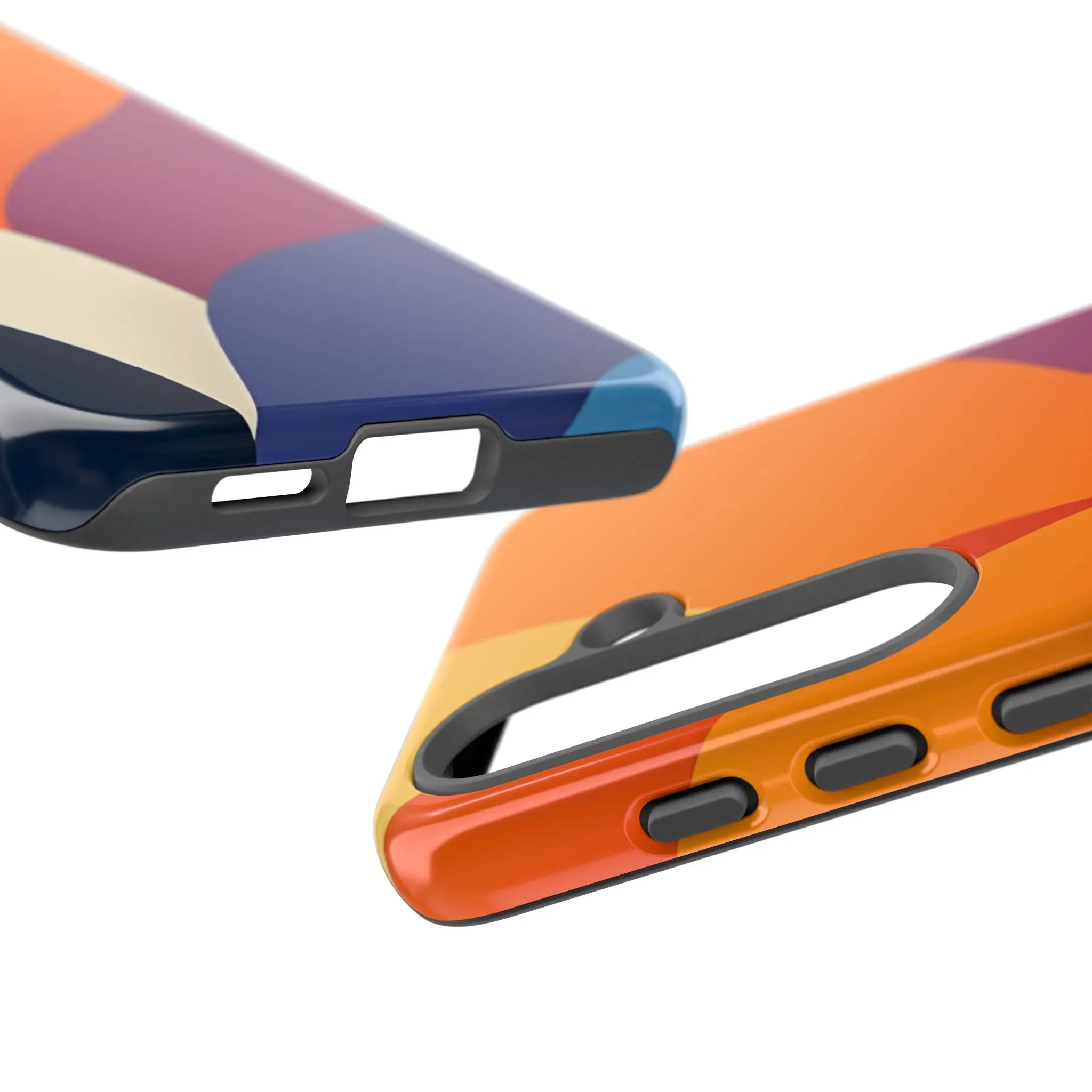 Vibrant Abstract Design Phone Case for iPhone and Galaxy - KARARMDESIGN