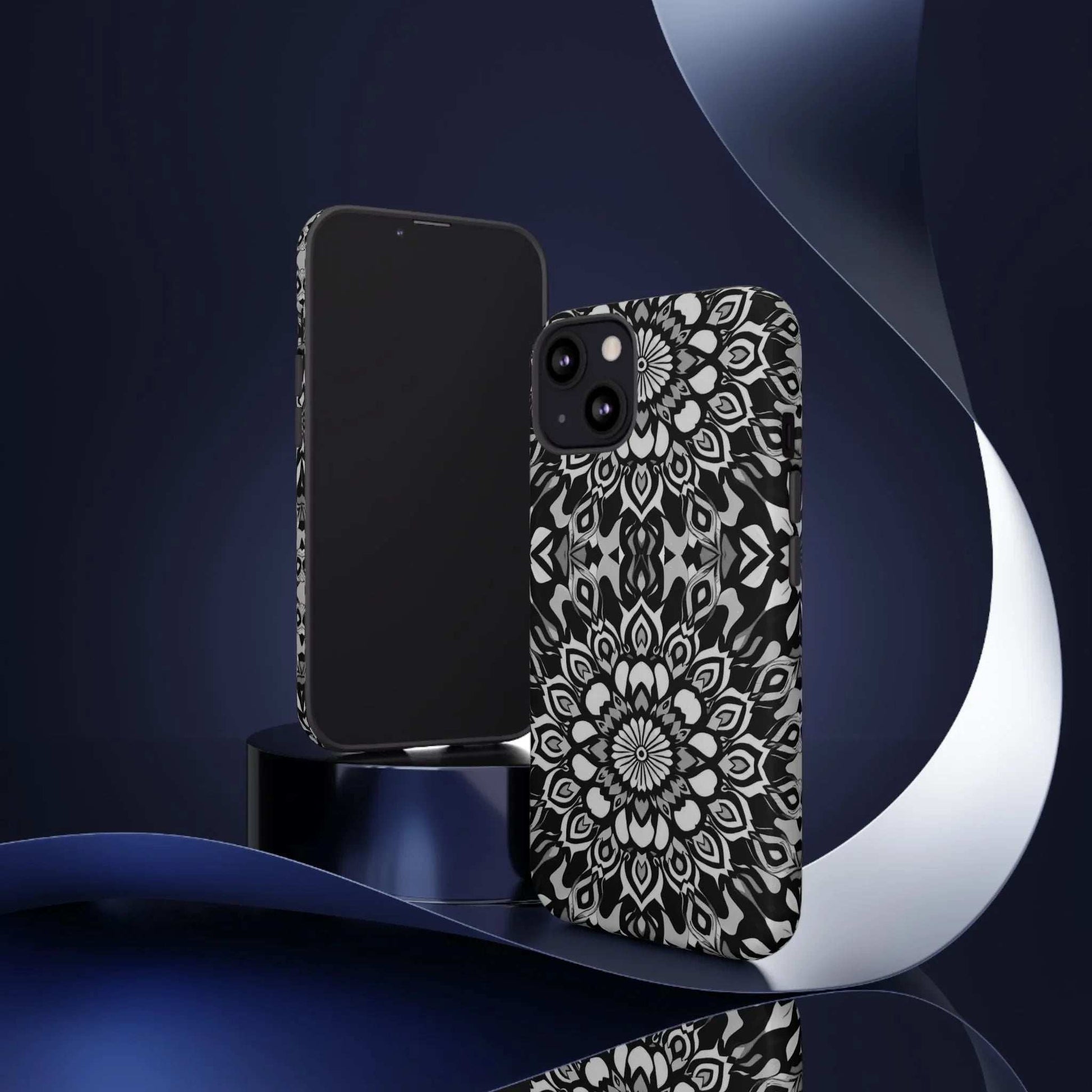 Mandala Phone Case for iPhone and Galaxy - KARARMDESIGN