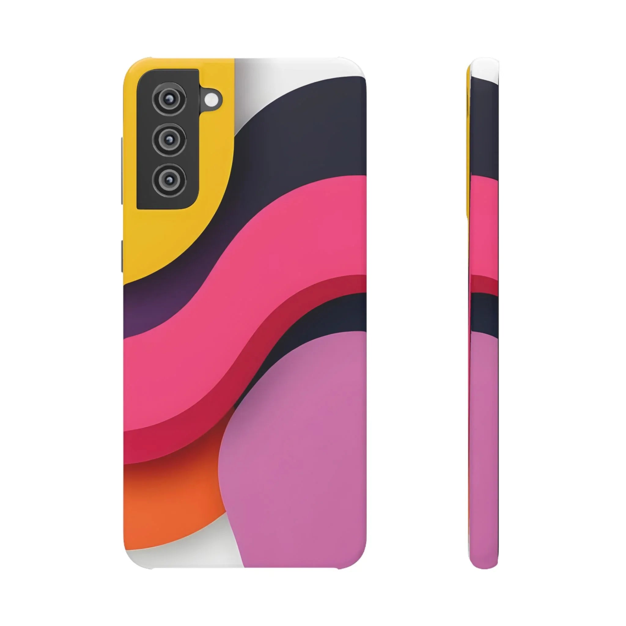 Abstract Phone Case for iPhone 11-17 and Galaxy S20-S25 - KARARMDESIGN