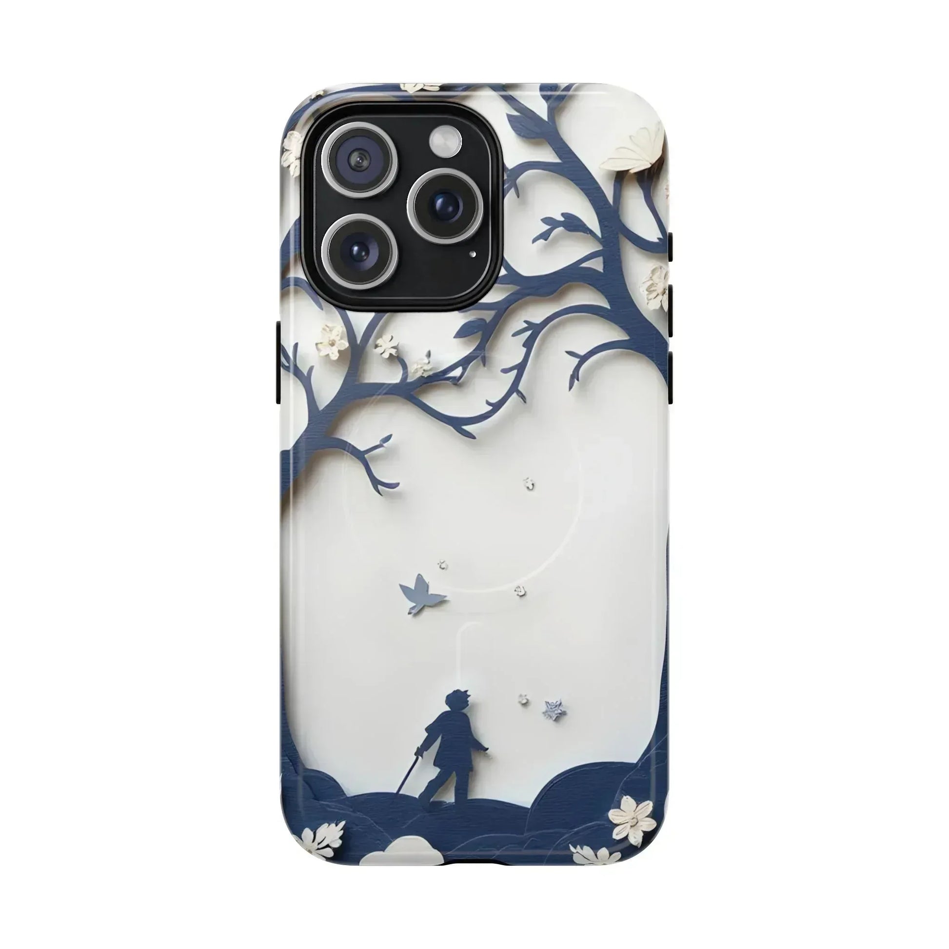 Nature Silhouette Phone Case for iPhone 14-16 - KARARMDESIGN
