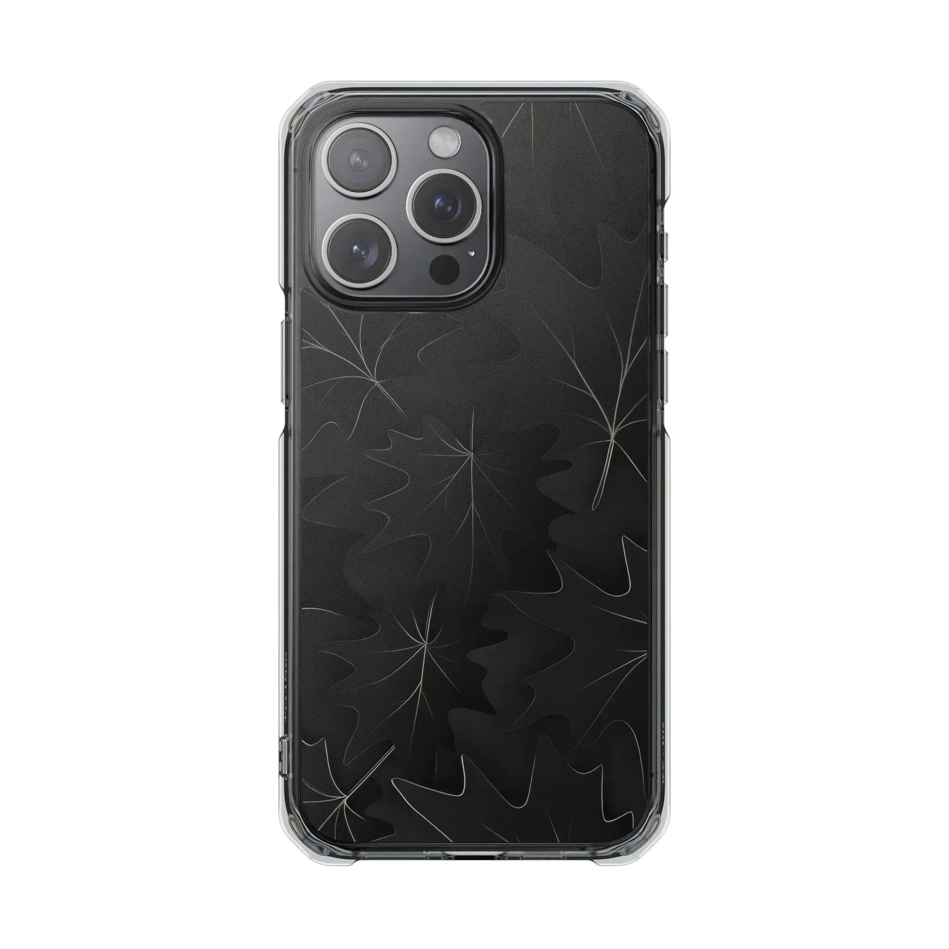 Botanical Noir Phone Case for iPhone 14-16 - KARARMDESIGN