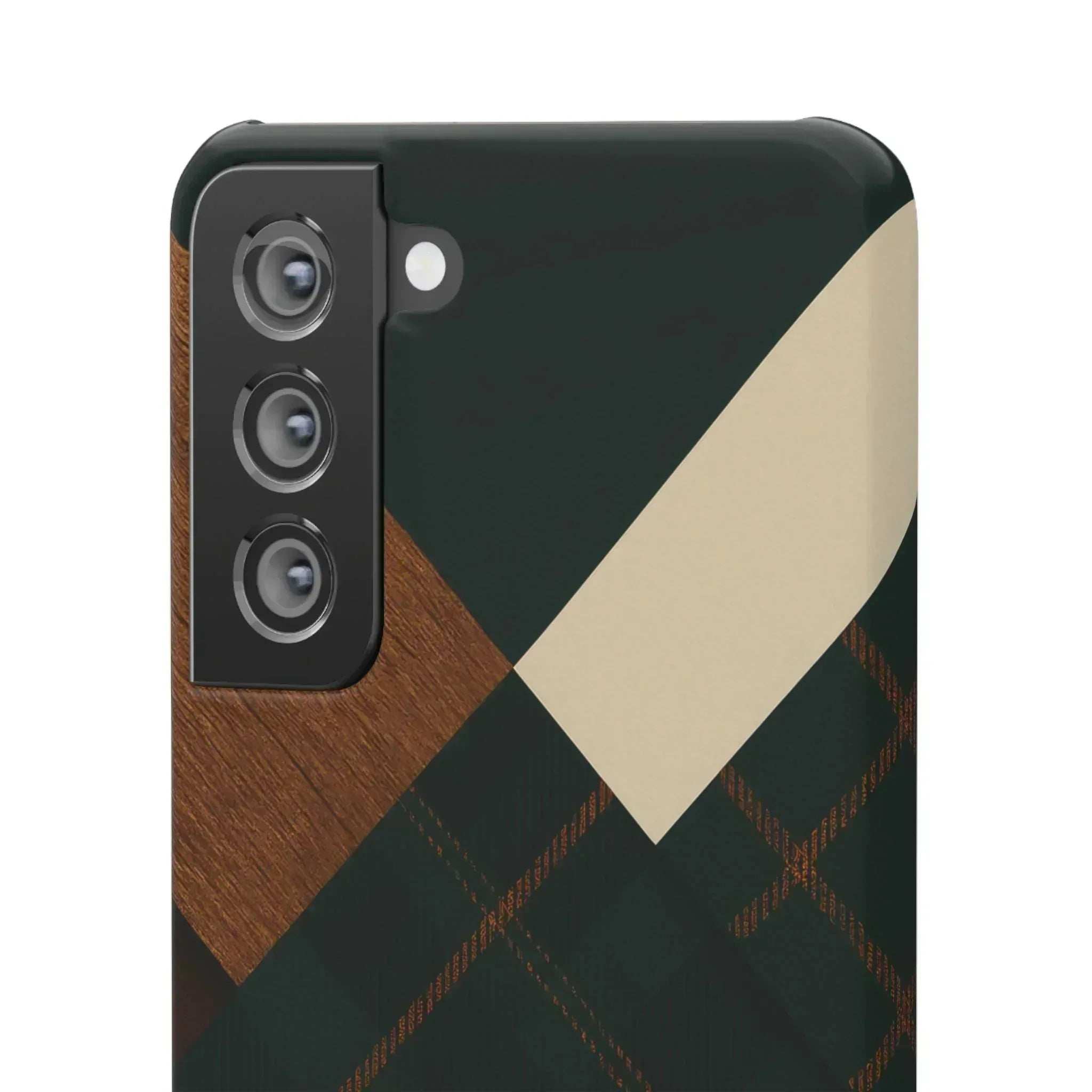 Rustic Green Phone Case for iPhone 8-16 and Galaxy S20-S24 - KARARMDESIGN
