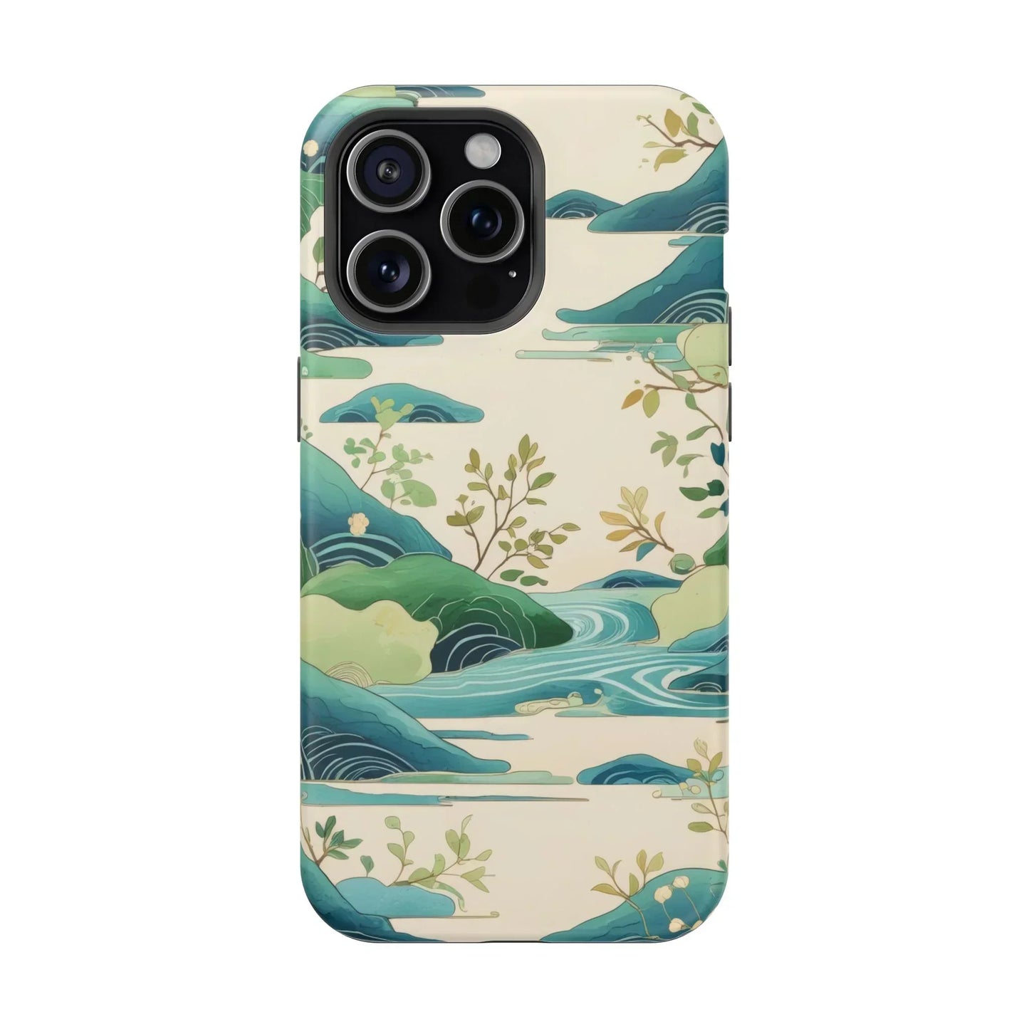 Nature Landscape Phone Case for iPhone 12-16 and Samsung Galaxy S21-S22 Models - KarArmDesign