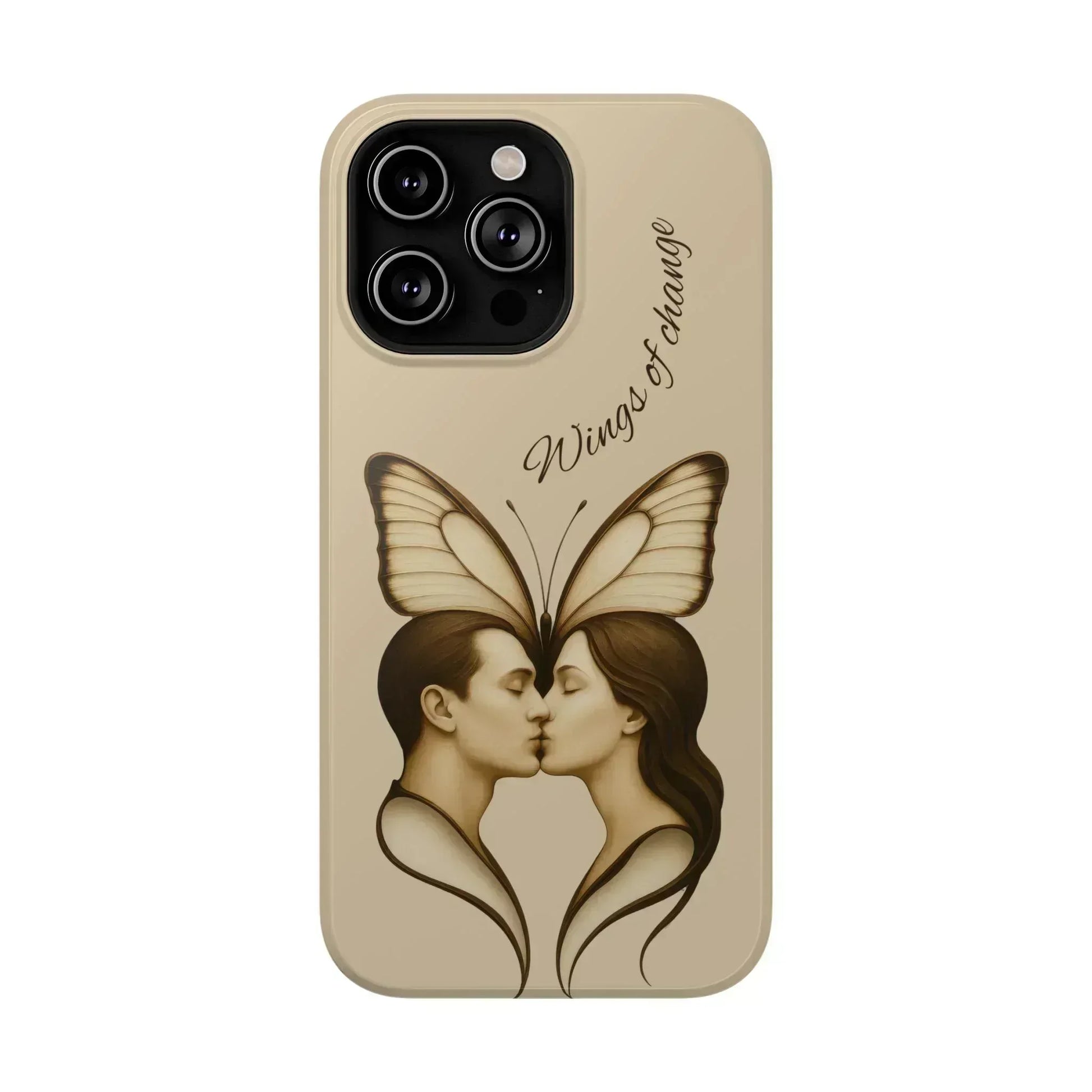 Romantic Butterfly Couple Phone Case for iPhone 12-16 and Galaxy S21-S22 - KARARMDESIGN