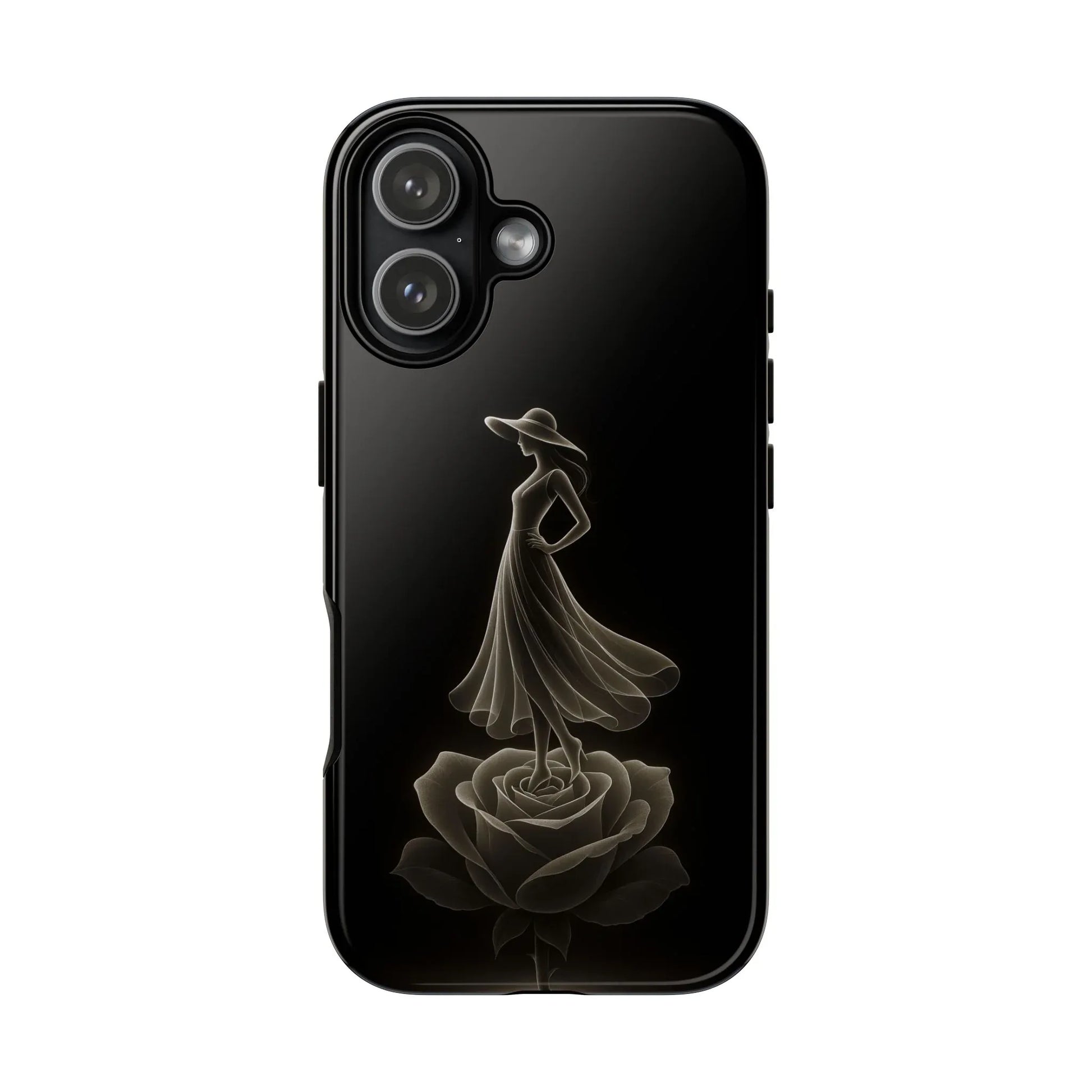 Elegant Woman Phone Case for iPhone 12-17 and Galaxy S20-S25 - KARARMDESIGN
