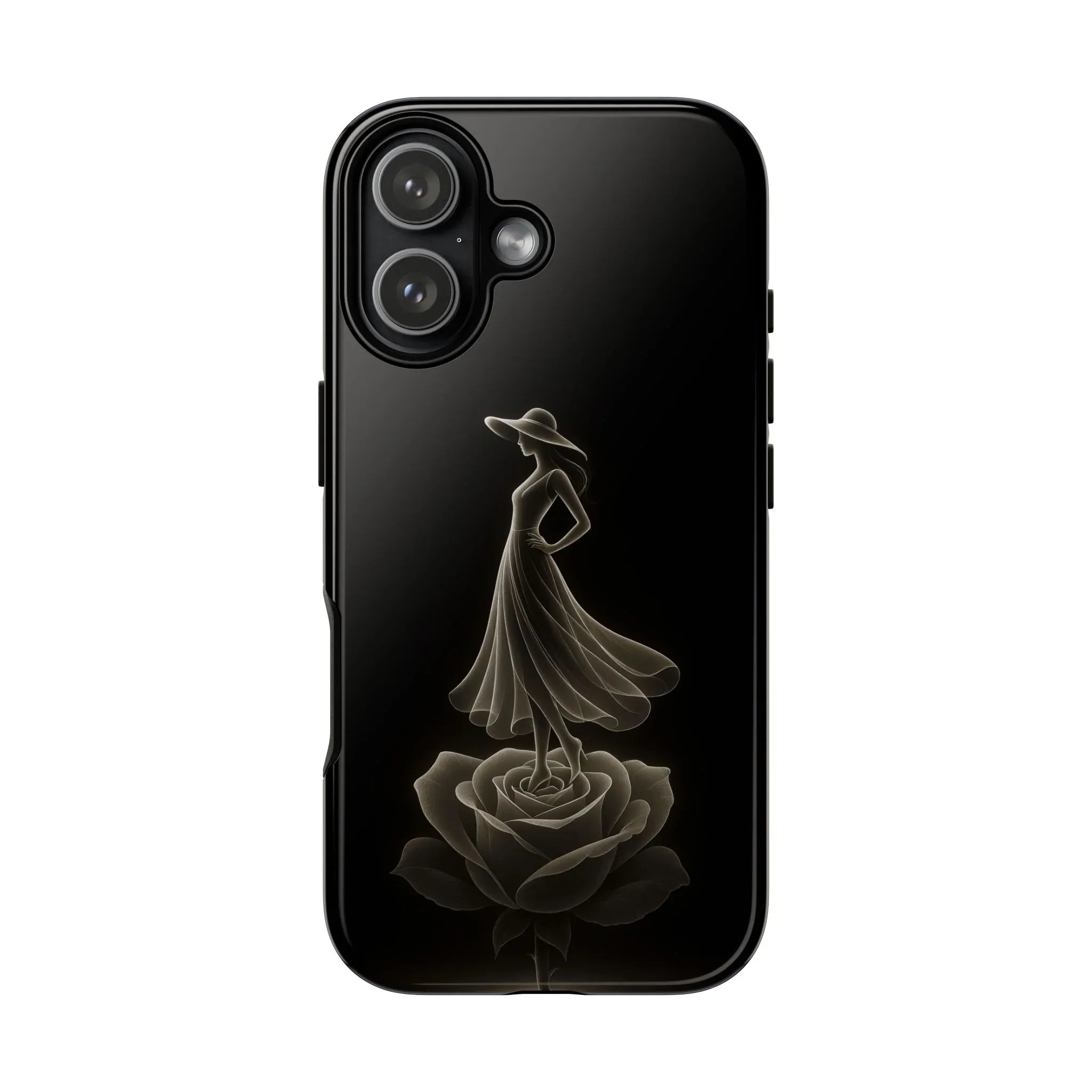 Elegant Woman Phone Case for iPhone 12-17 and Galaxy S20-S25 - KARARMDESIGN