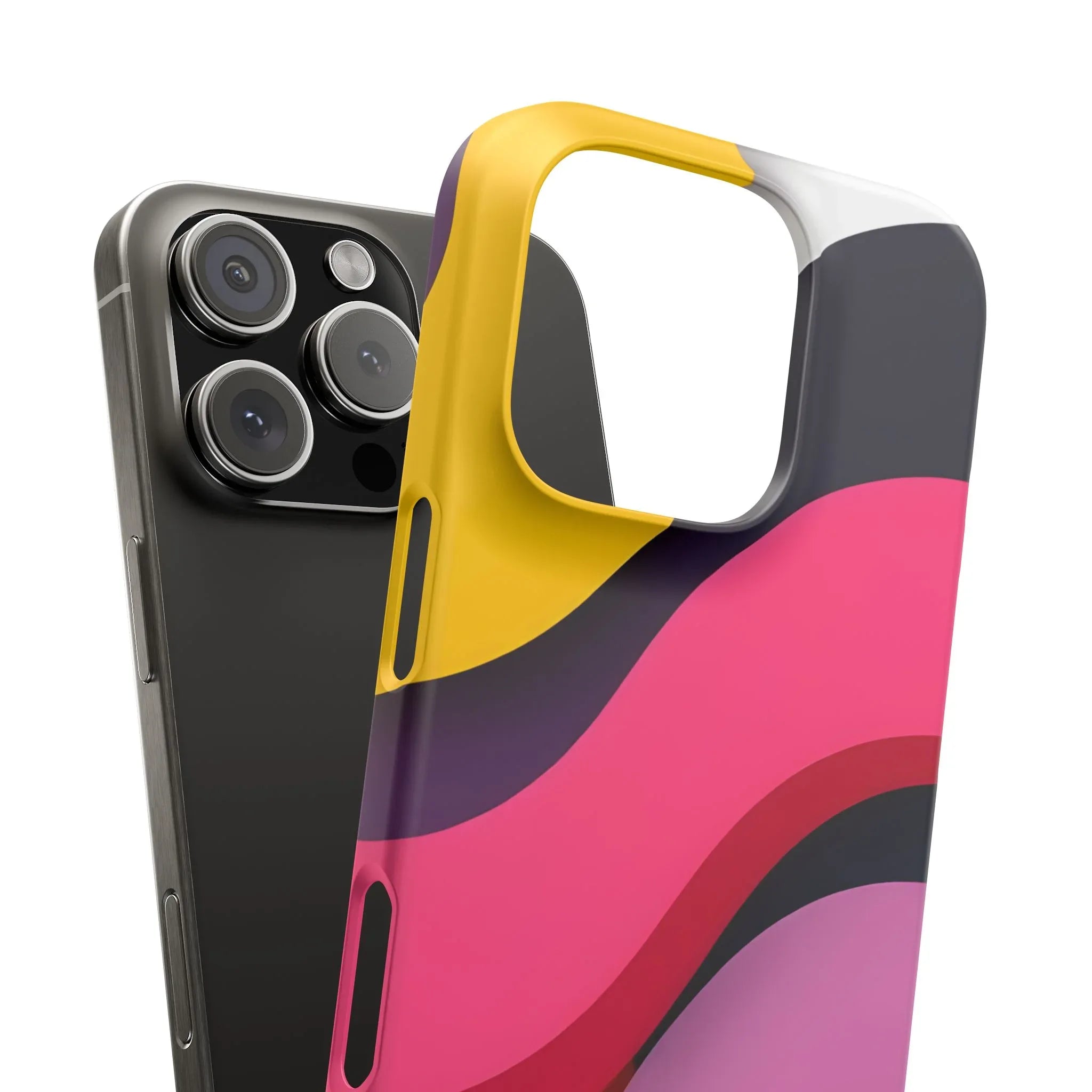 Abstract Phone Case for iPhone 11-17 and Galaxy S20-S25 - KARARMDESIGN