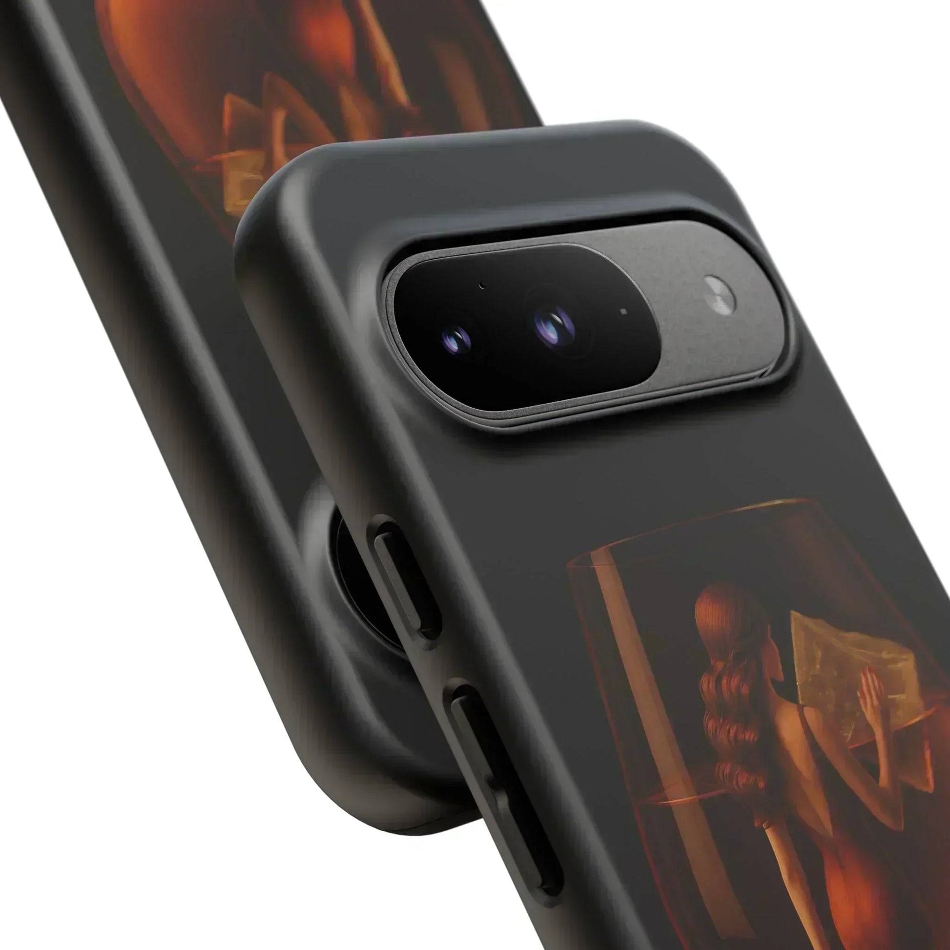 Elegant Midnight Lady Phone Case for iPhone 8-16 and Google Pixel up to 9 Models - KarArmDesign