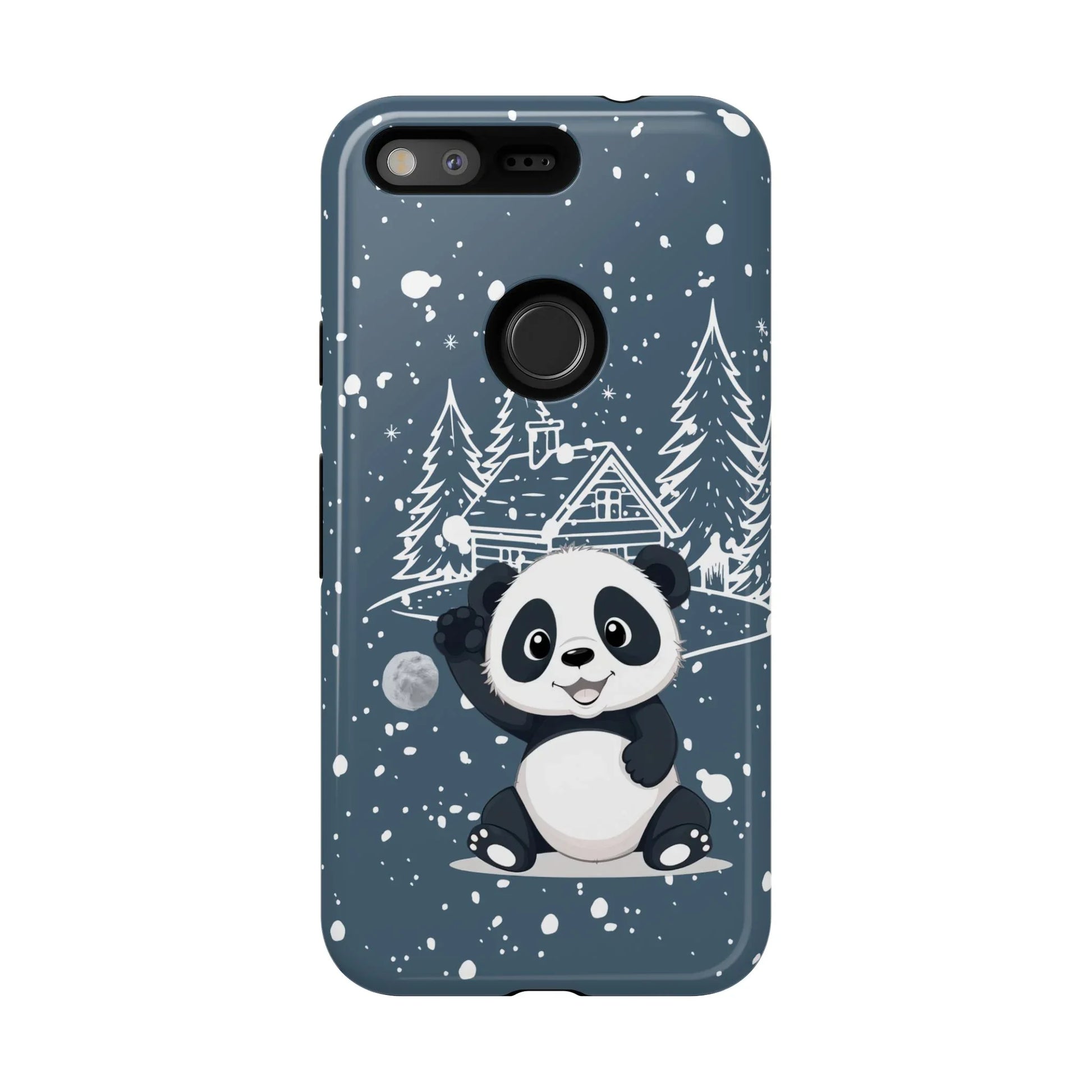 Cute Panda Phone Case for Samsung Galaxy and Google Pixel - KARARMDESIGN