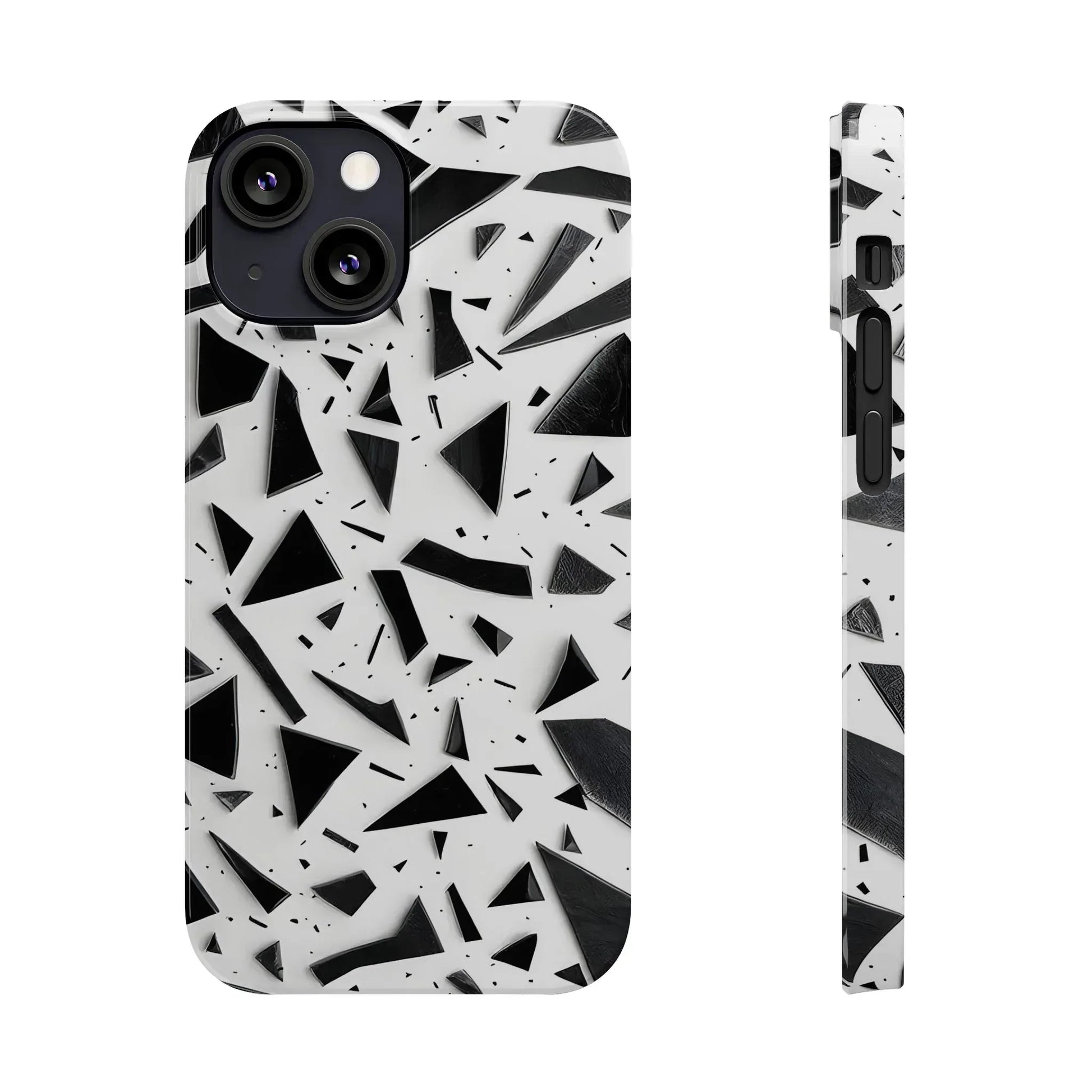 Abstract Slim Phone Case for iPhone 11-17 - KARARMDESIGN