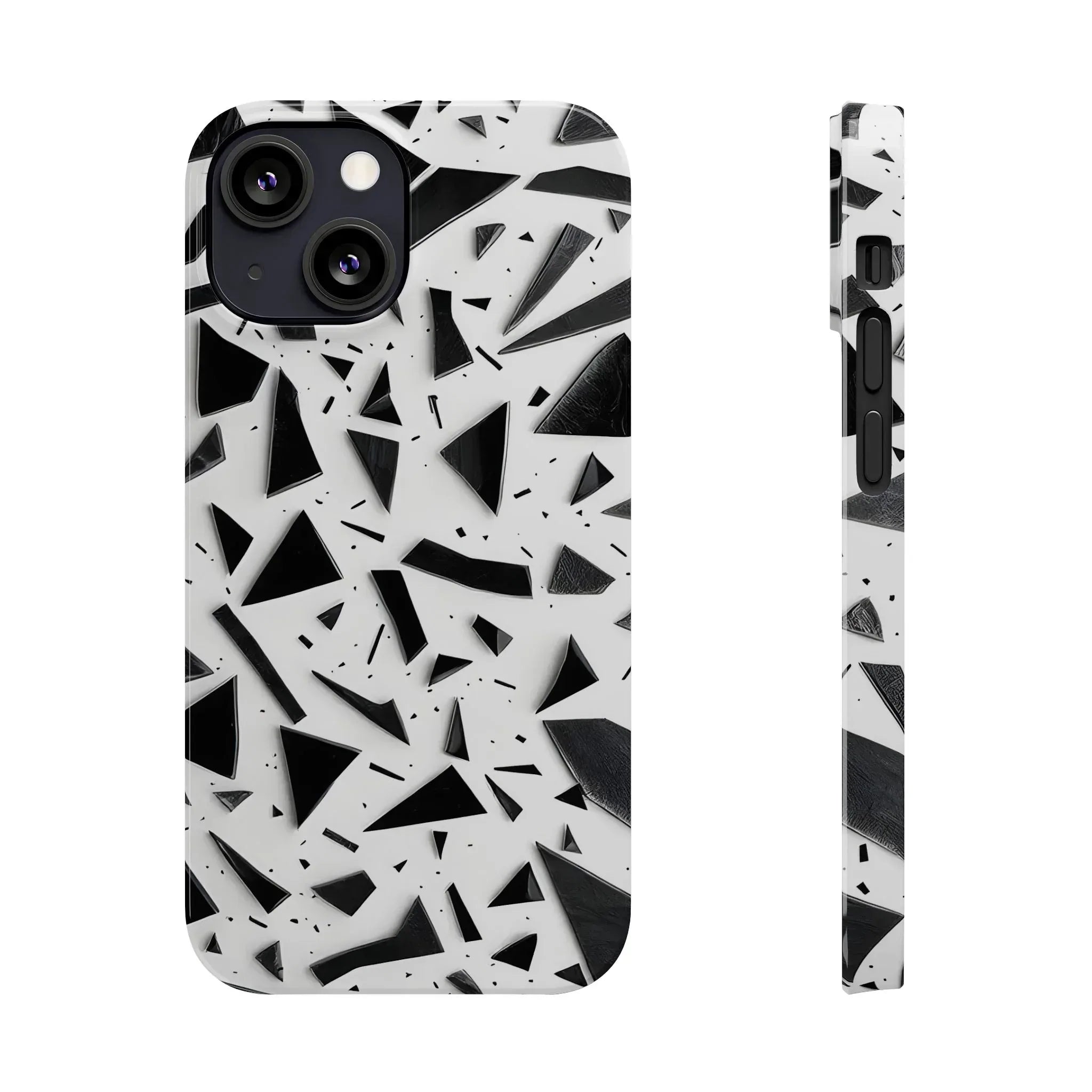 Abstract Slim Phone Case for iPhone 11-17 - KARARMDESIGN