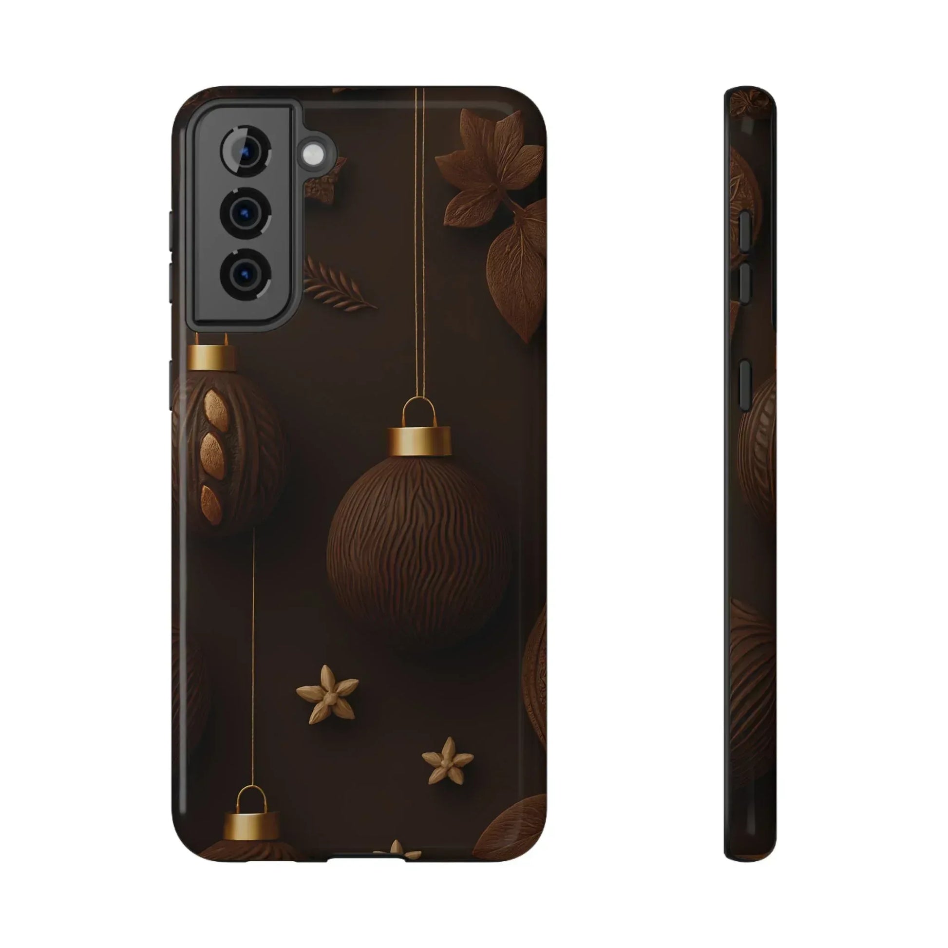 Chocolate Ornaments Phone Case for iPhone 11-17 and Galaxy S21-S22 - KARARMDESIGN